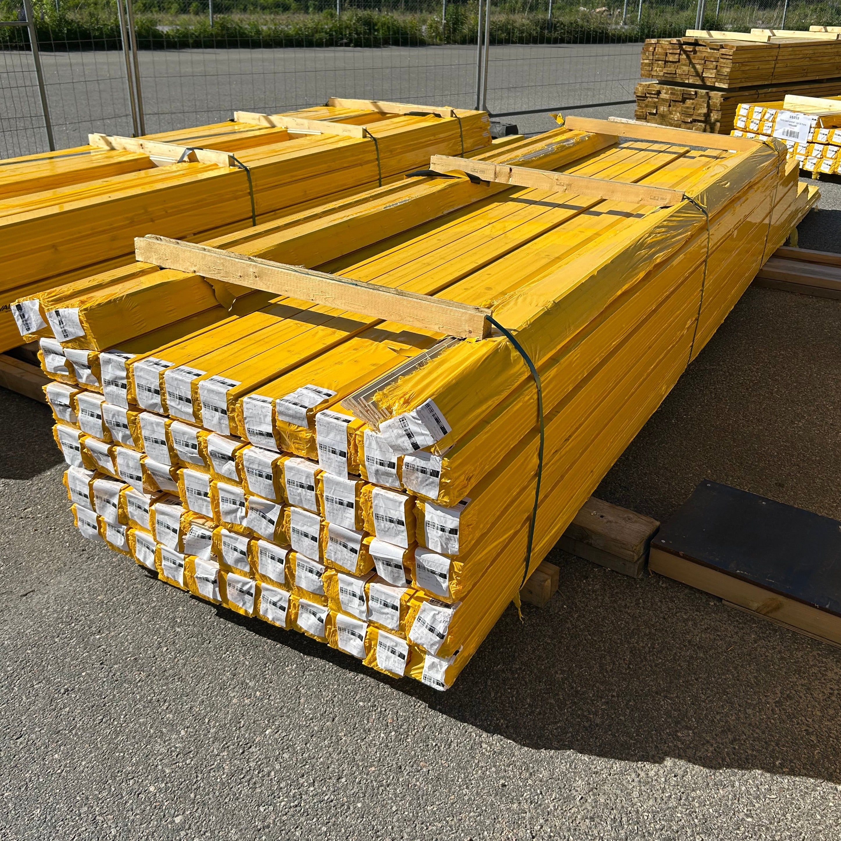 Paket Spårpanel 13x95mm Gran, 164kvm 3.58–5.38m (Sekunda)