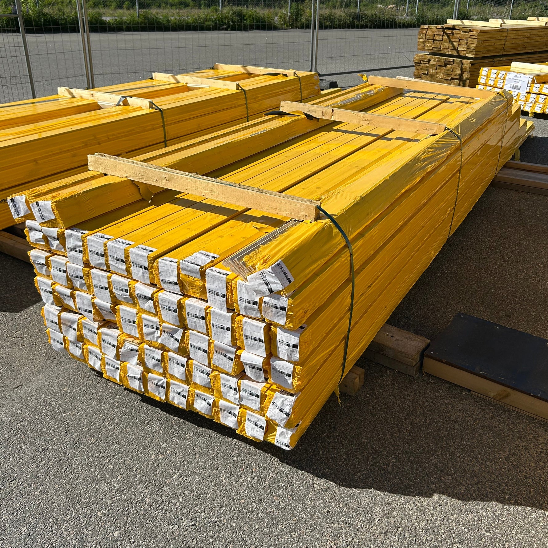 Paket Spårpanel 13x95mm Gran, 164kvm 3.58–5.38m (Sekunda)