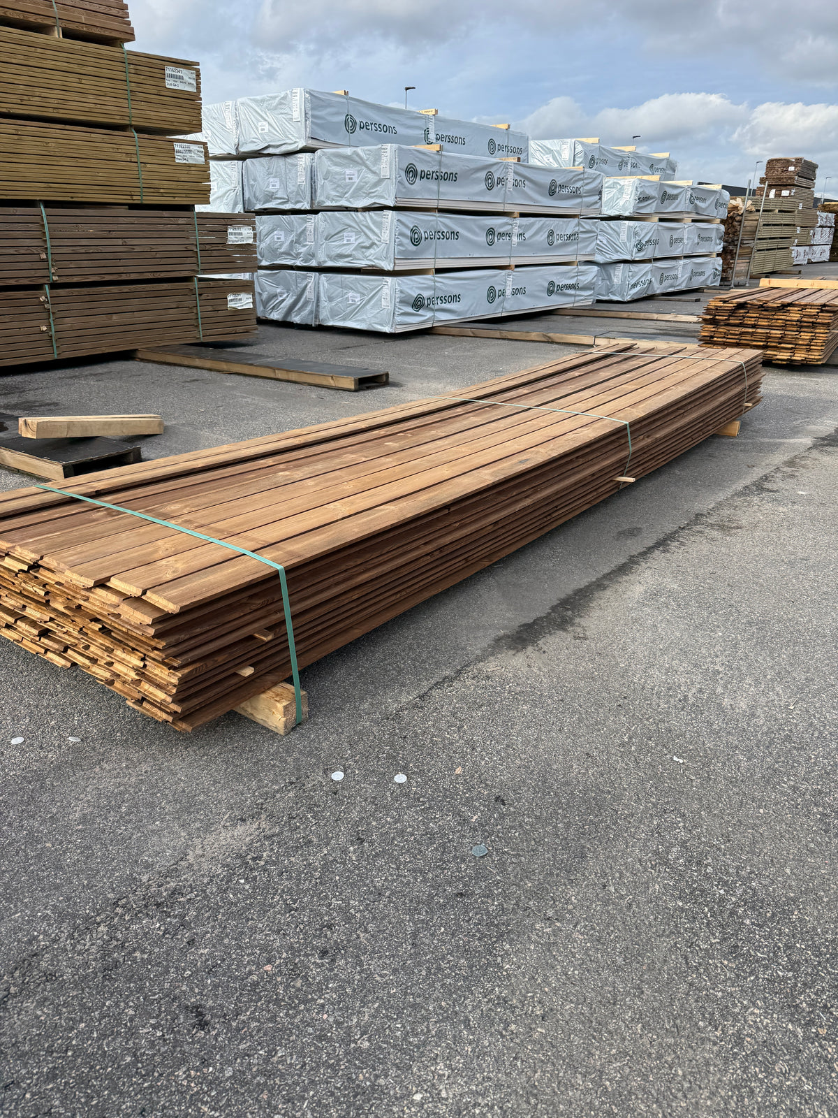 Parti Kebony Ytterpanel 22×120 mm, 4,10 m – 115 st