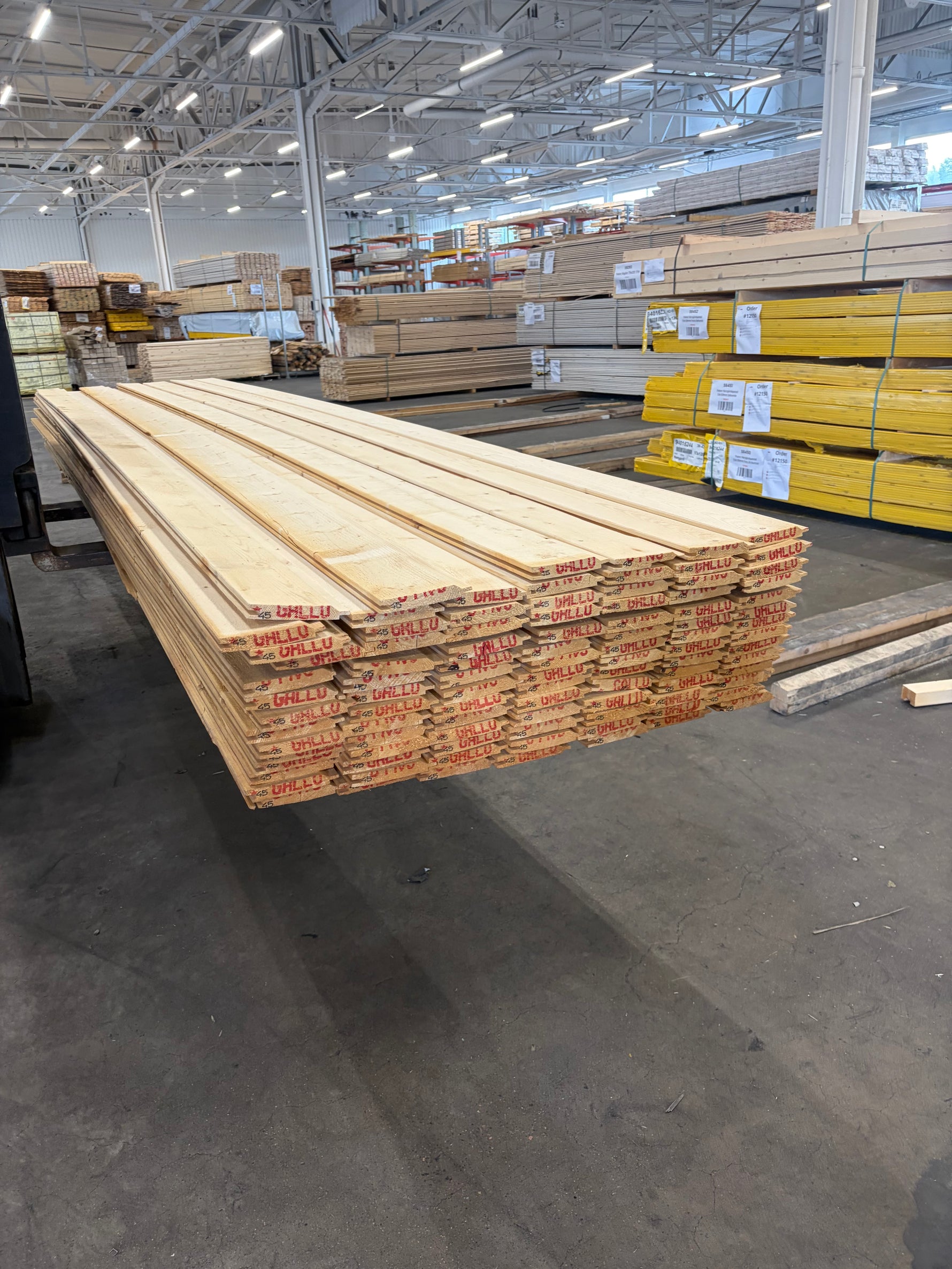 Paket Ytterpanel 22x145mm 4,50m 97st Obehandlad