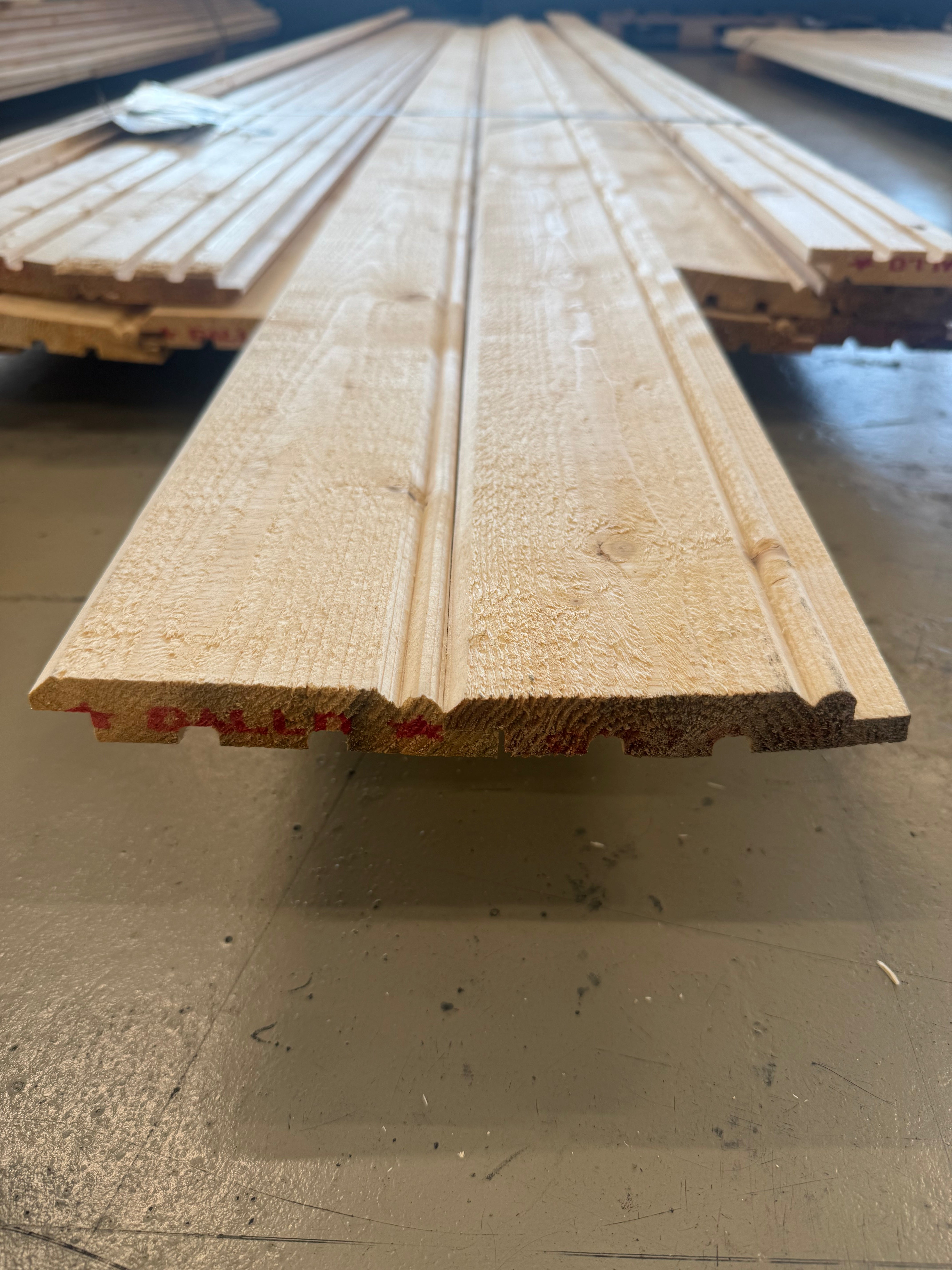 Paket Ytterpanel Pärlfals 22x120mm 17st 3.60m