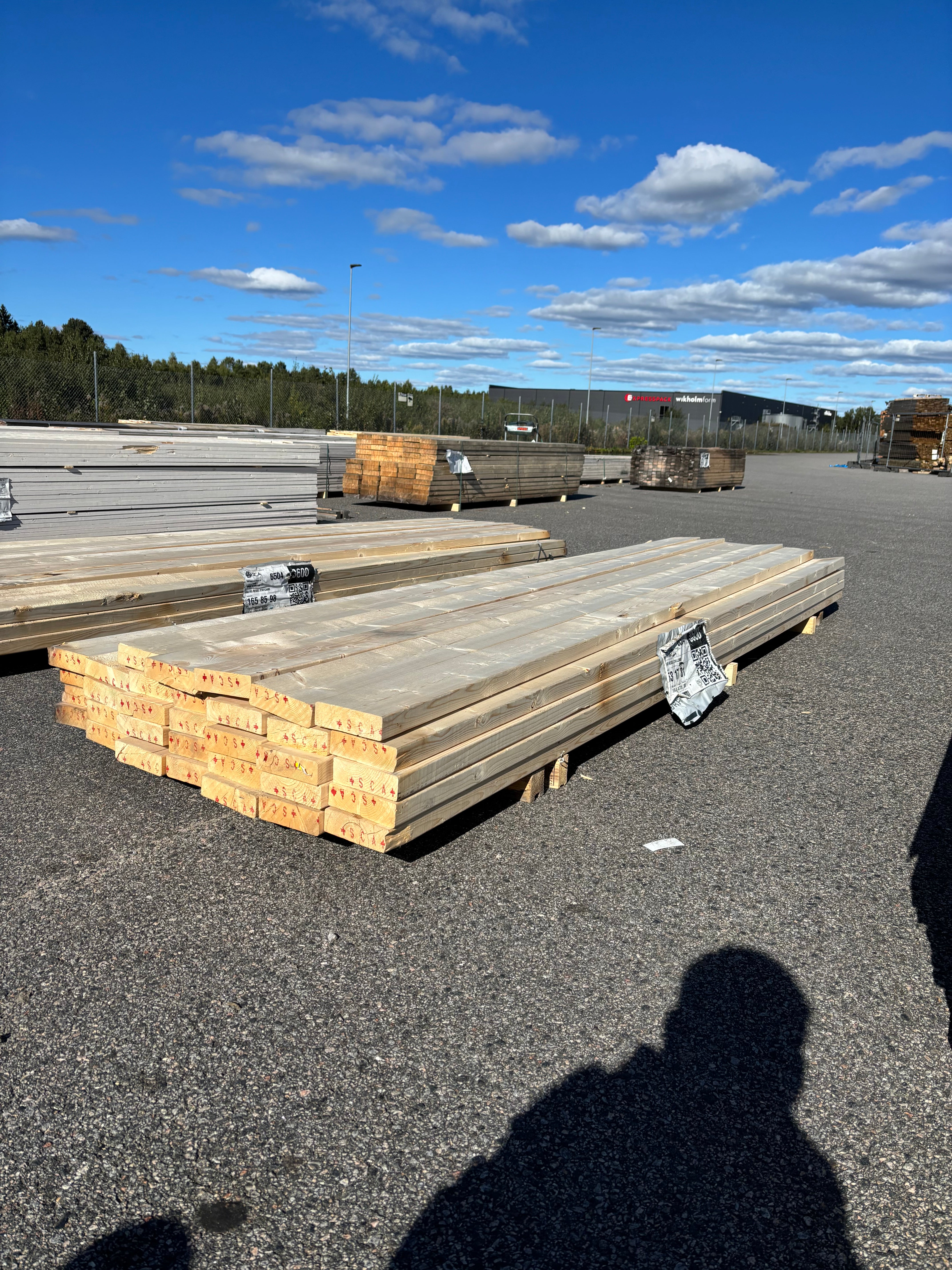 Paket Reglar 45x145mm 3,60m 33st Gran- C14