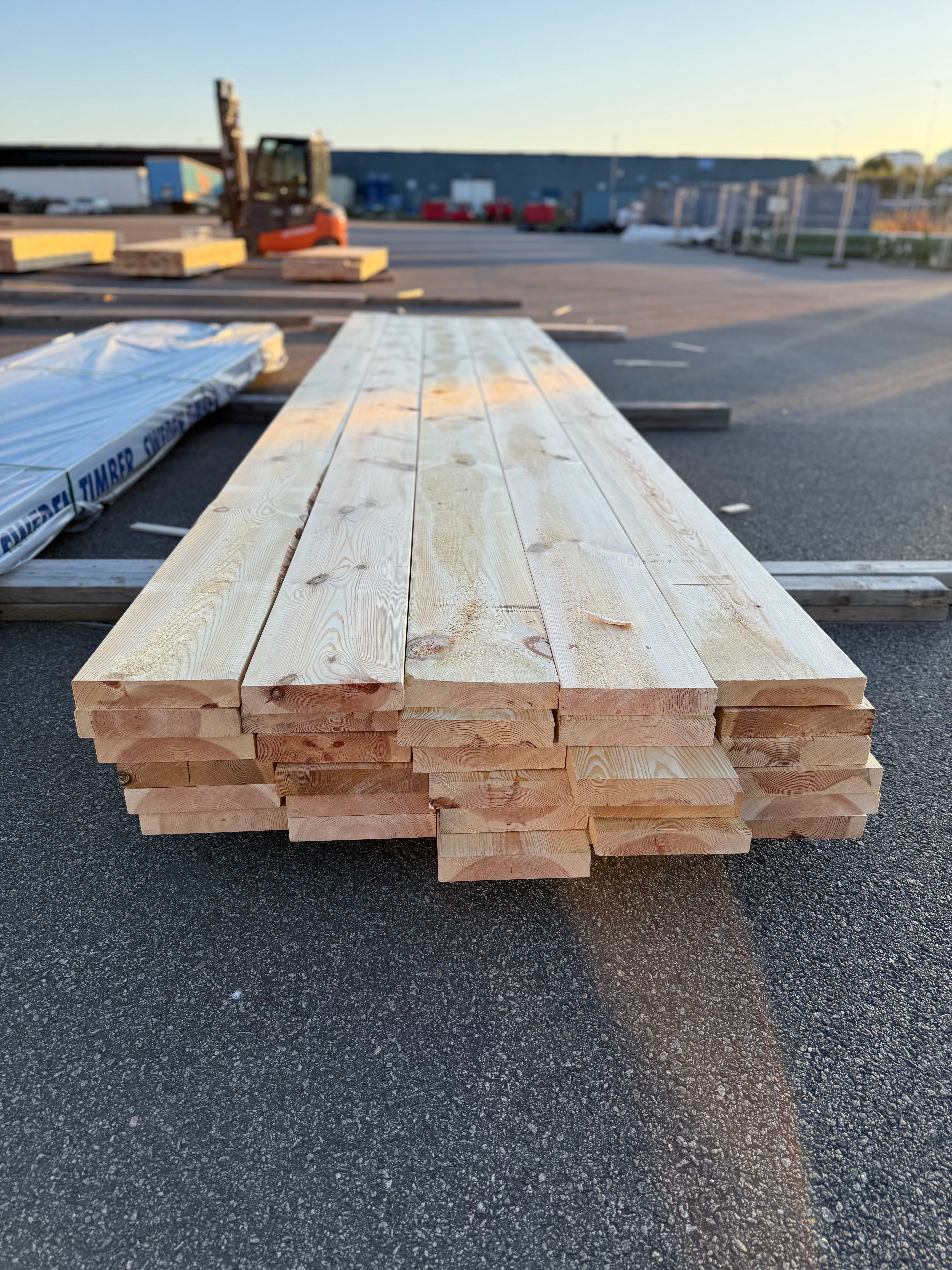 Paket Reglar 45x220 – 30 st (4,80 m, furu)