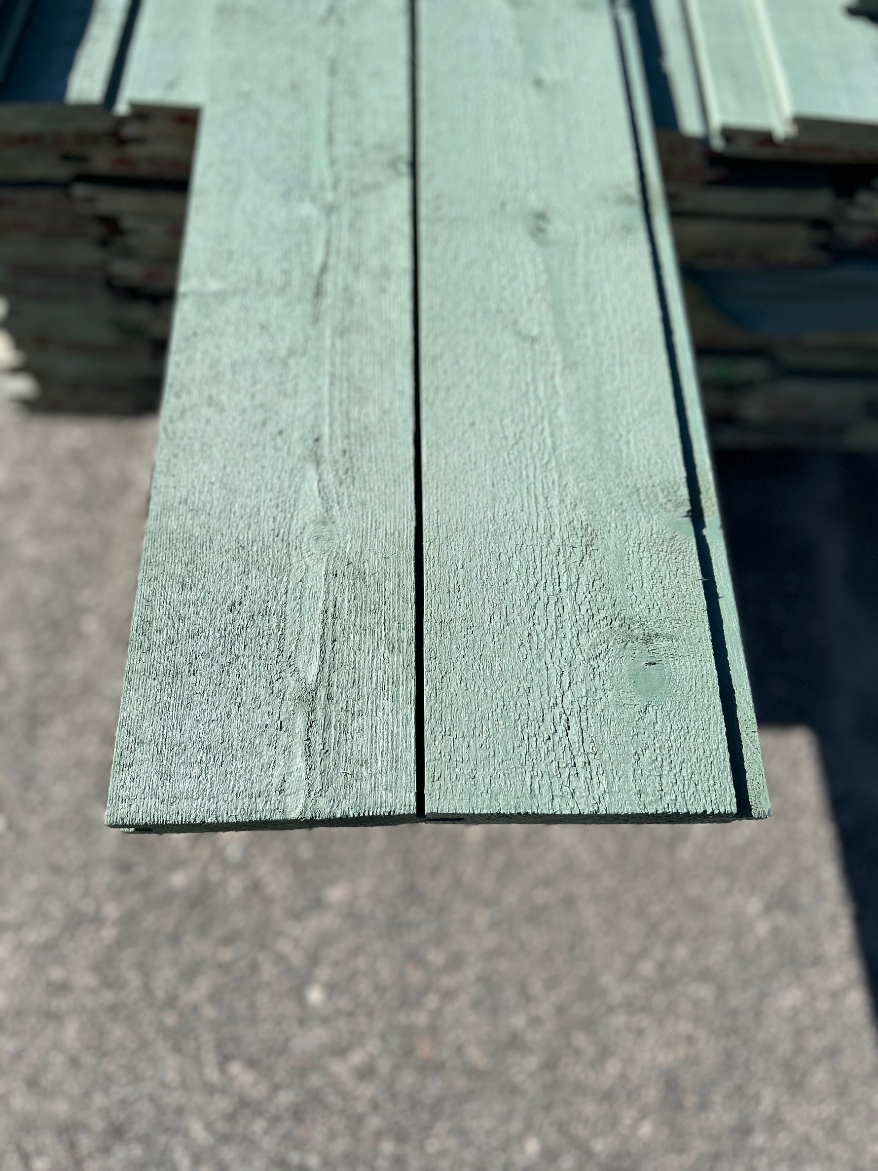 Paket Spontad Spårpanel 22x145mm 4,20m 121st Gran- Mellanstruken