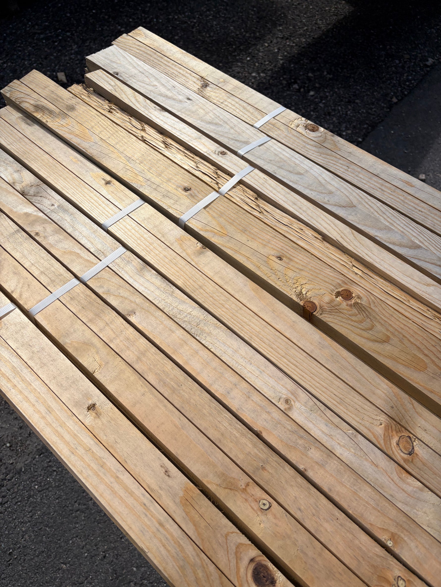 Paket tryckimpregnerad Läkt 25x36mm, 4,2 m - 80 st