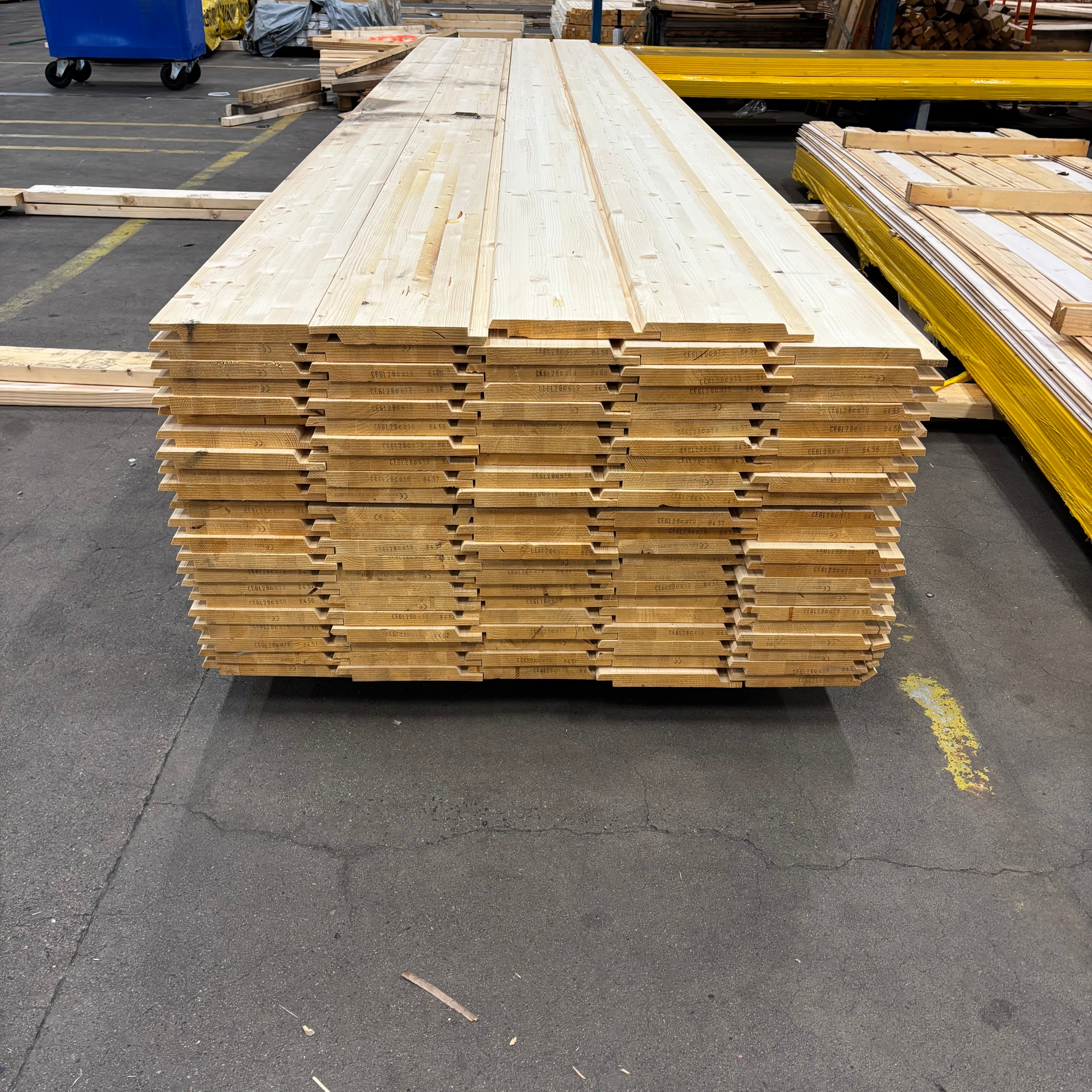 Paket Ytterpanel Dubbel Fasfals 25x225mm – 109 st