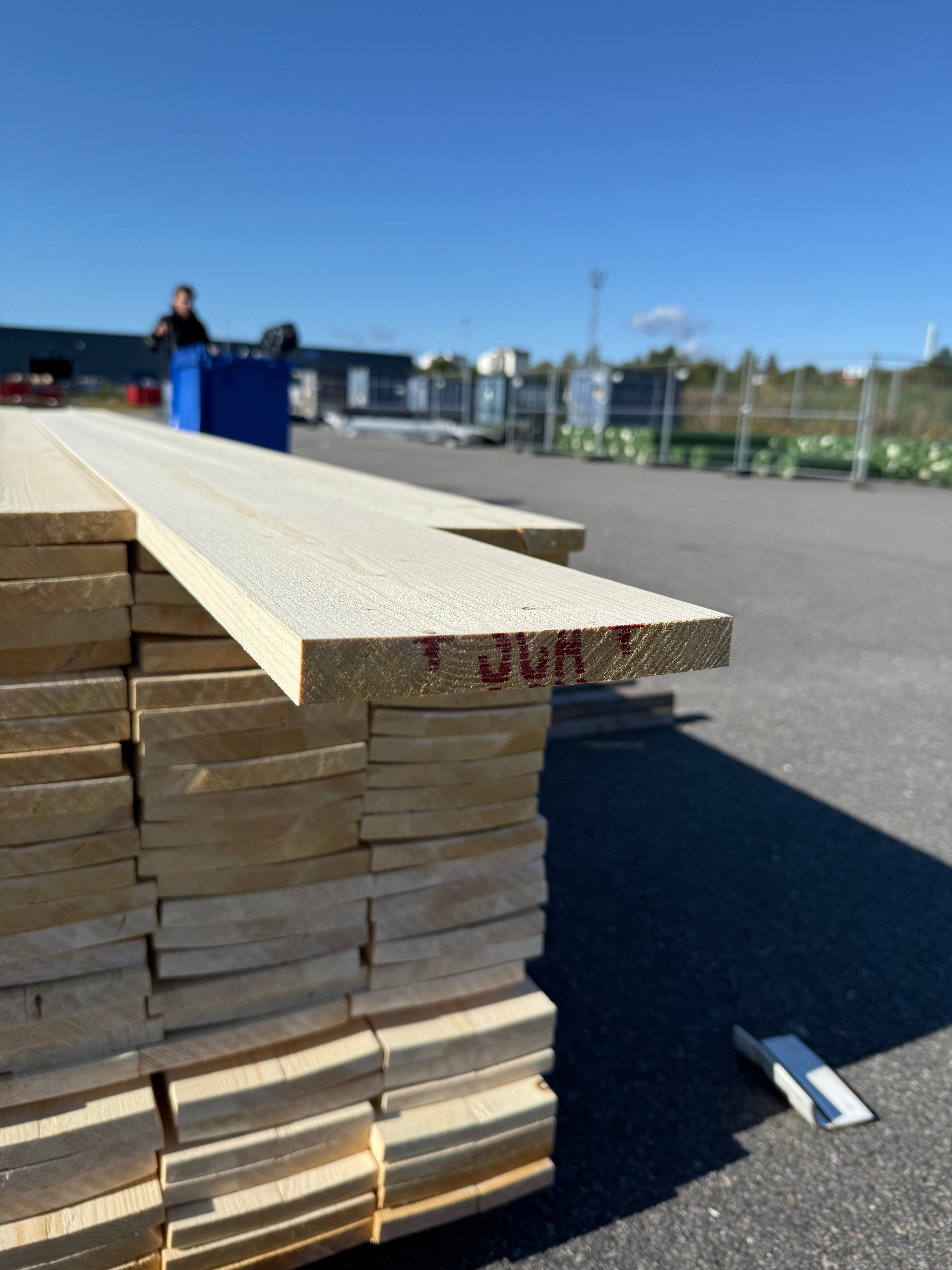 Finsågad Panel 22x170mm – Andra sortering