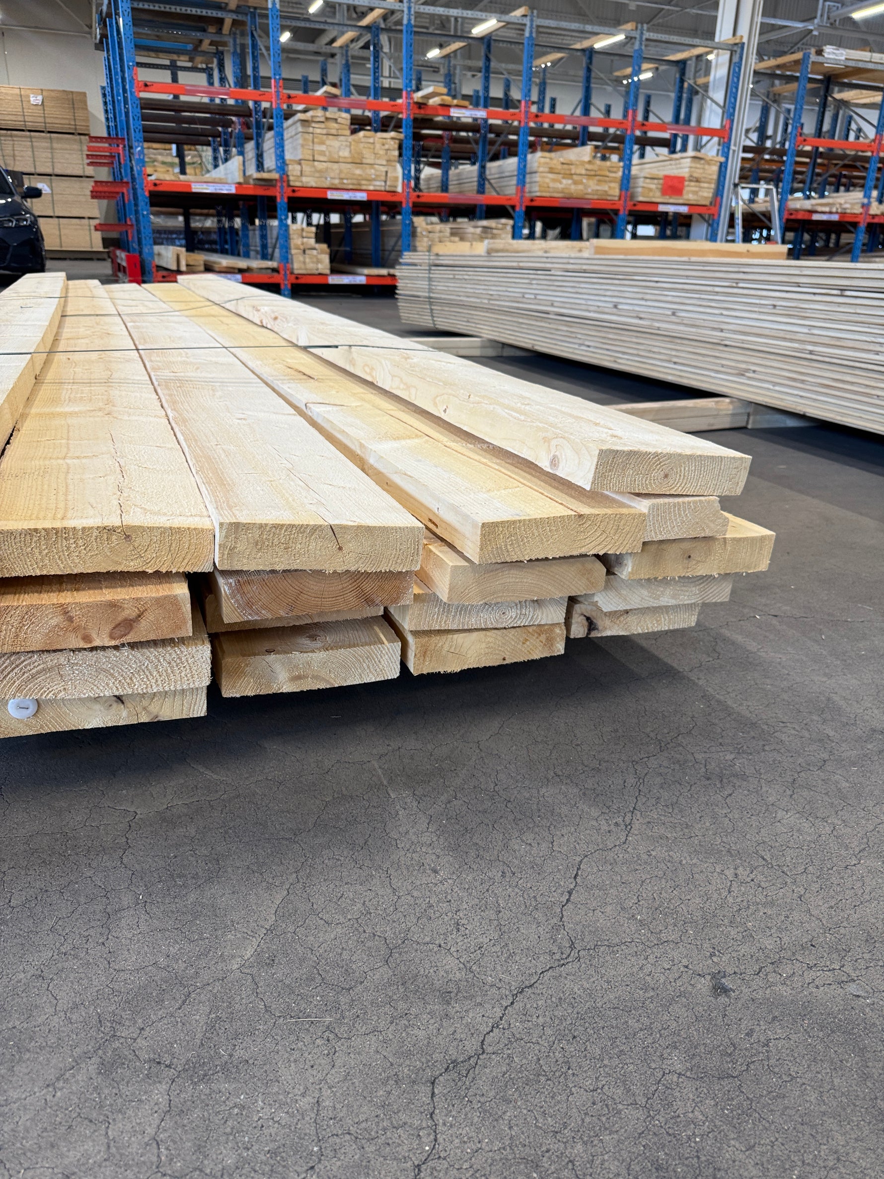 Paket Reglar 47x200mm 4,80m – 22 st Utsorterade