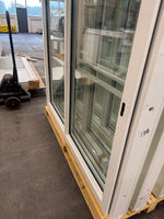 Fönster 158x148 cm – 3-glas, vitt inåtgående