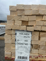 Paket Reglar 45x70mm 2,70-4,80m 192st
