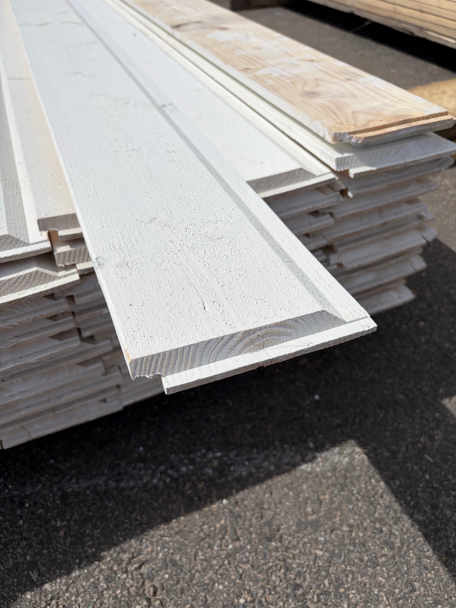 Paket Ytterpanel Enkelfas Fals Ändspont 22x145mm, 85st 3.60m