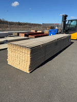 Paket Ytterpanel Enkelfas Fals 22x120mm – 260 st 5,40 m Obehandlad Gran - Spirec