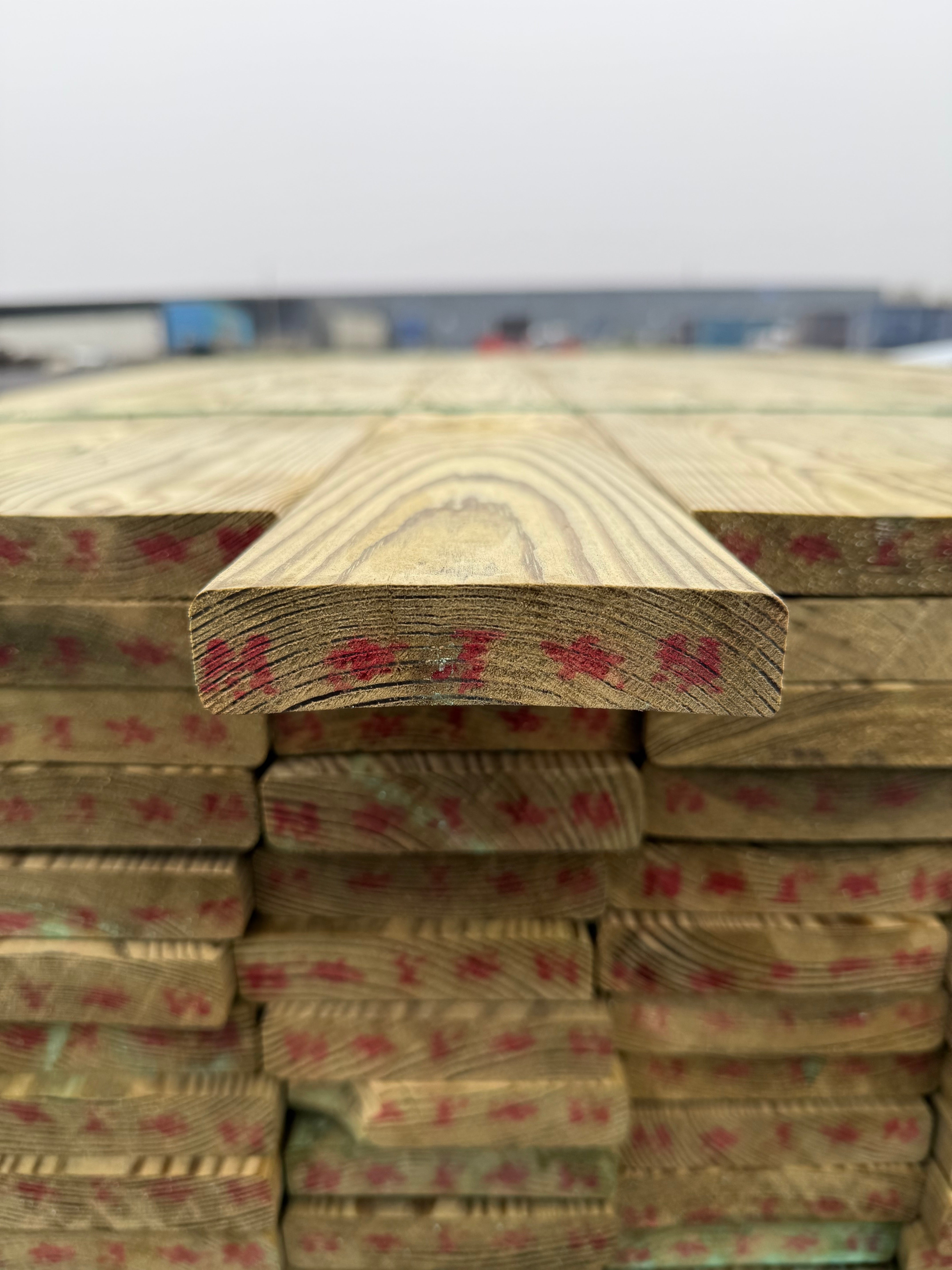 Tryckimpregnerad Trall 22x95mm Furu (Sekunda)