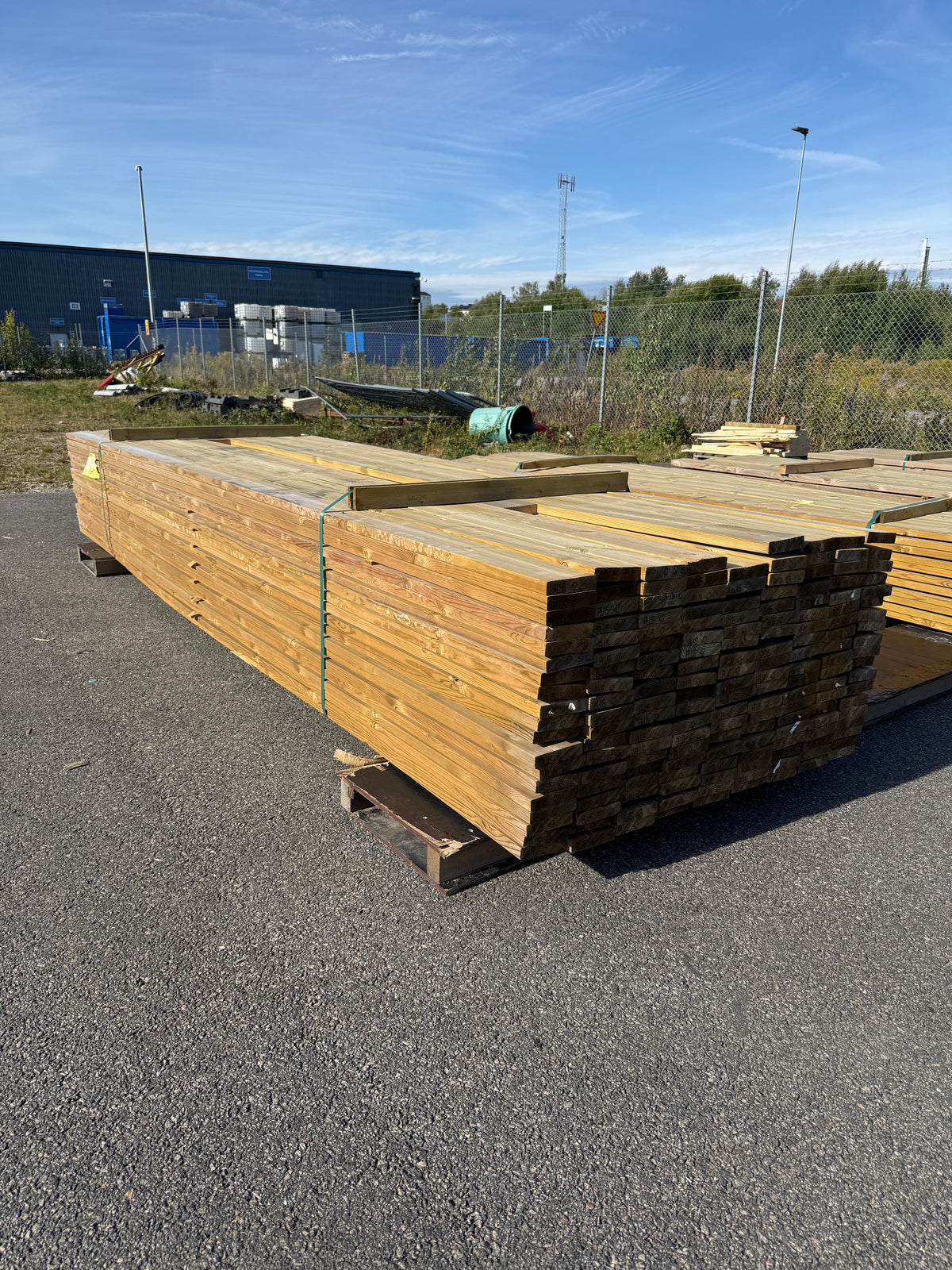 Paket Tryckimpregnerad Trall 28x120mm 4,20m 170st- Väderbitet