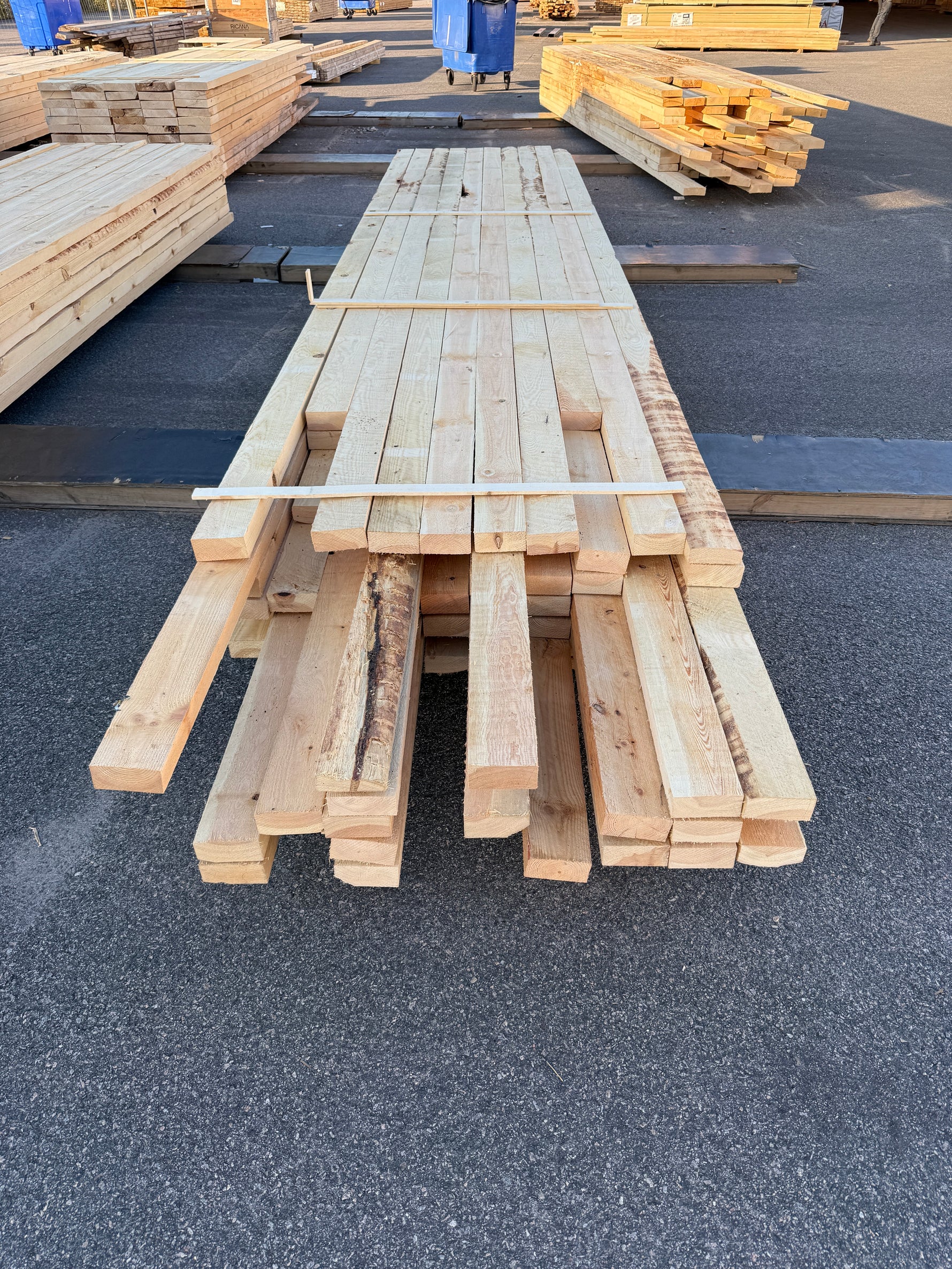 Paket Ohyvlade Reglar 47x100mm 70st (4.20-5.40m)