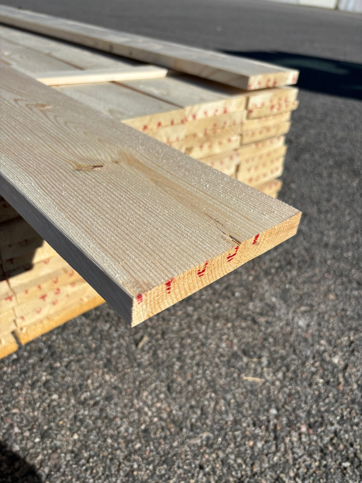 Paket Finsågade Brädor 22x145mm 3,60m 87st (Andra Sortering)