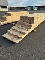 Paket Brädor 22x100mm Råsågad – 365 st (3,6–5,4 m, gran, obehandlad) - Spirec