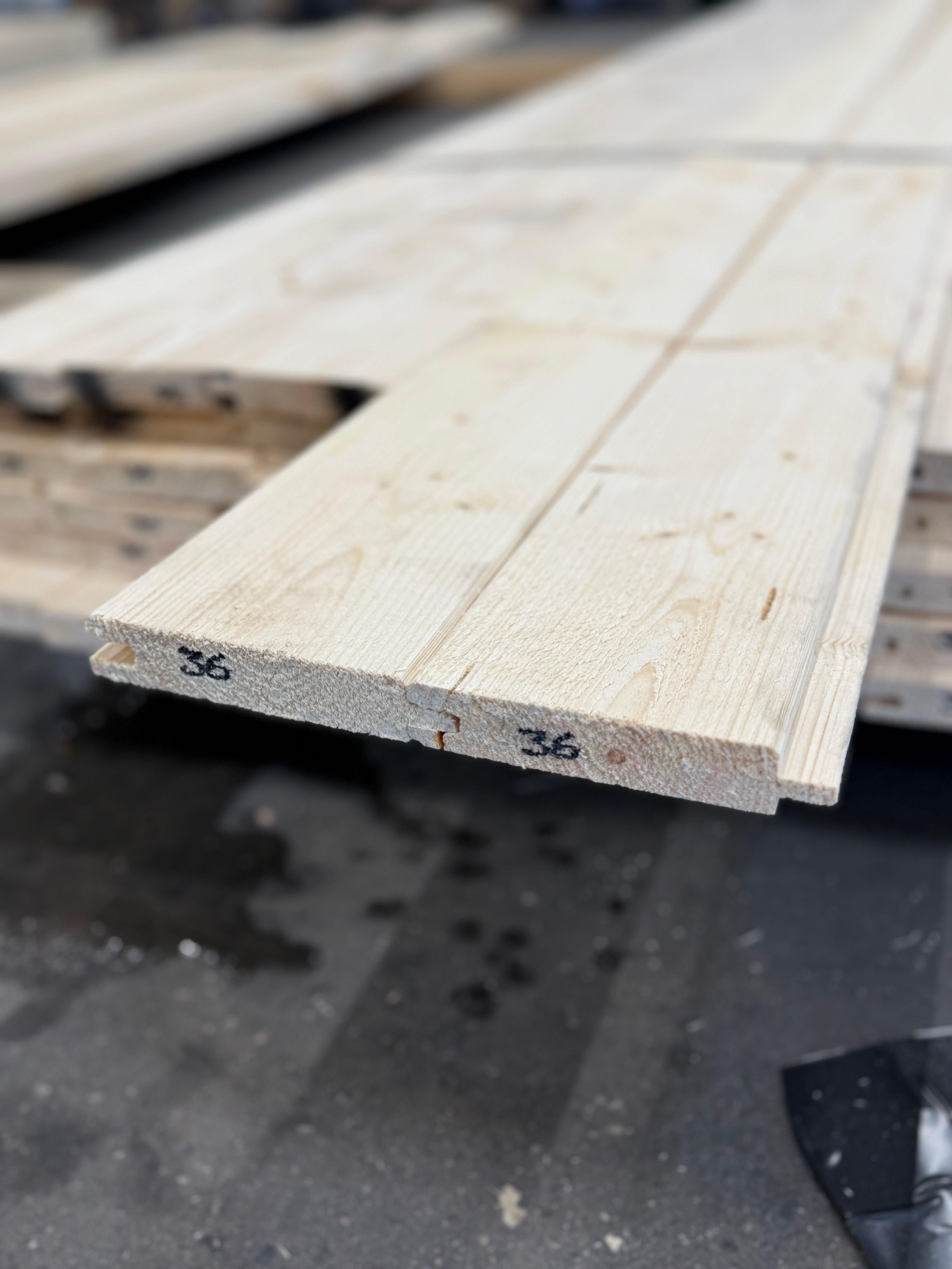 Paket Spontpanel 22x120mm 50st 3.60m