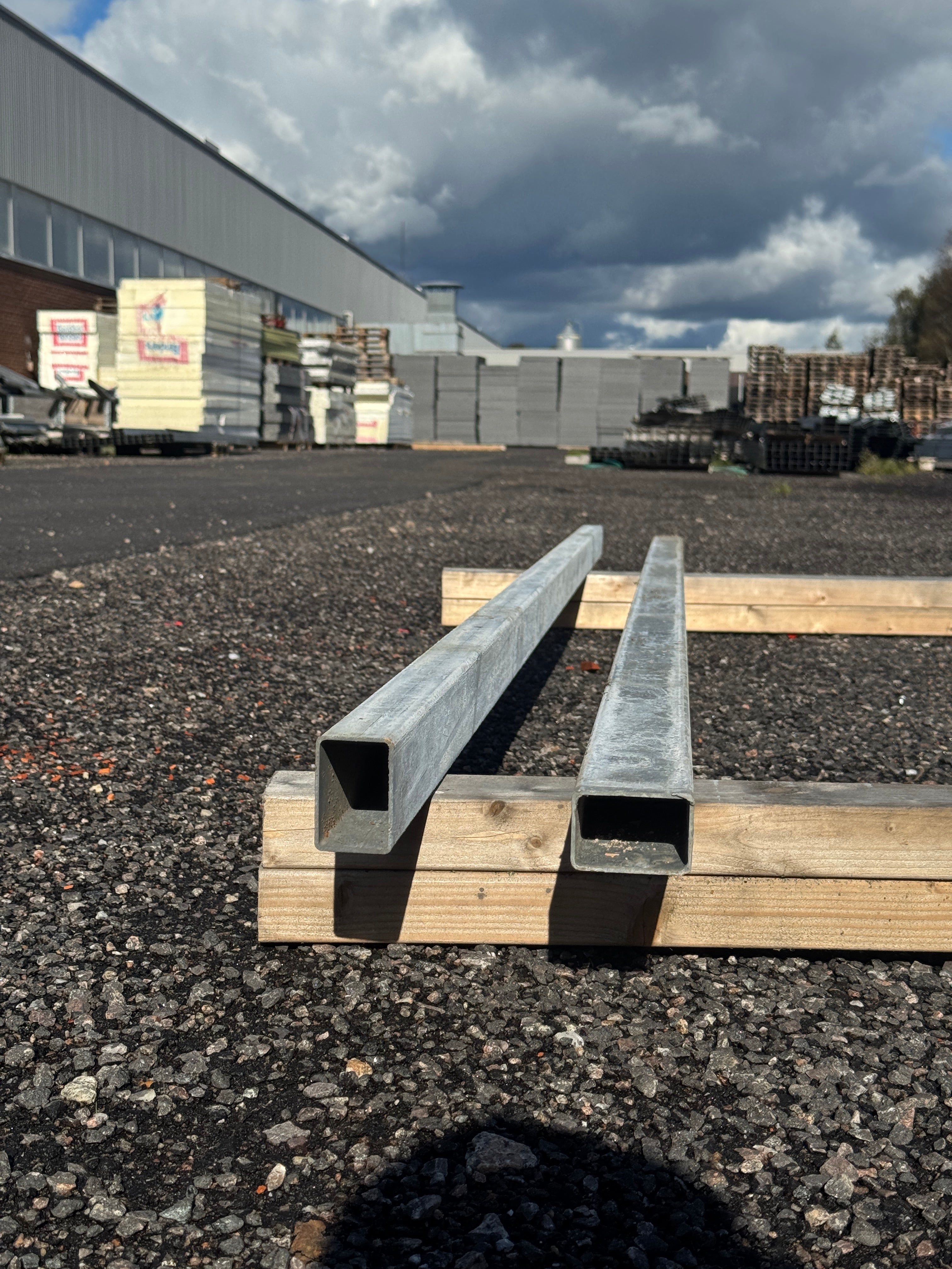 Stängselstolpe – Galvad 40x60mm 2.70m