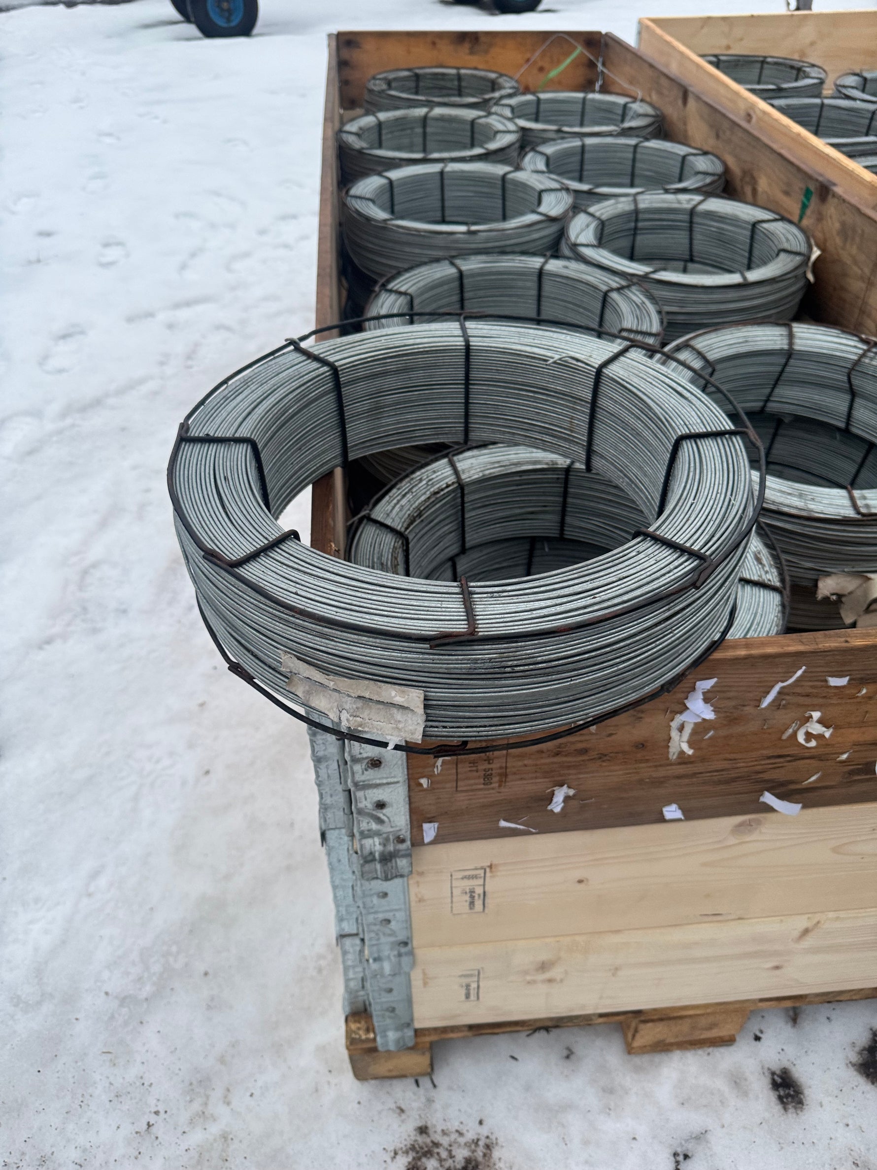 Ståltråd Galvad 2,5 mm – 650 m rulle - Spirec