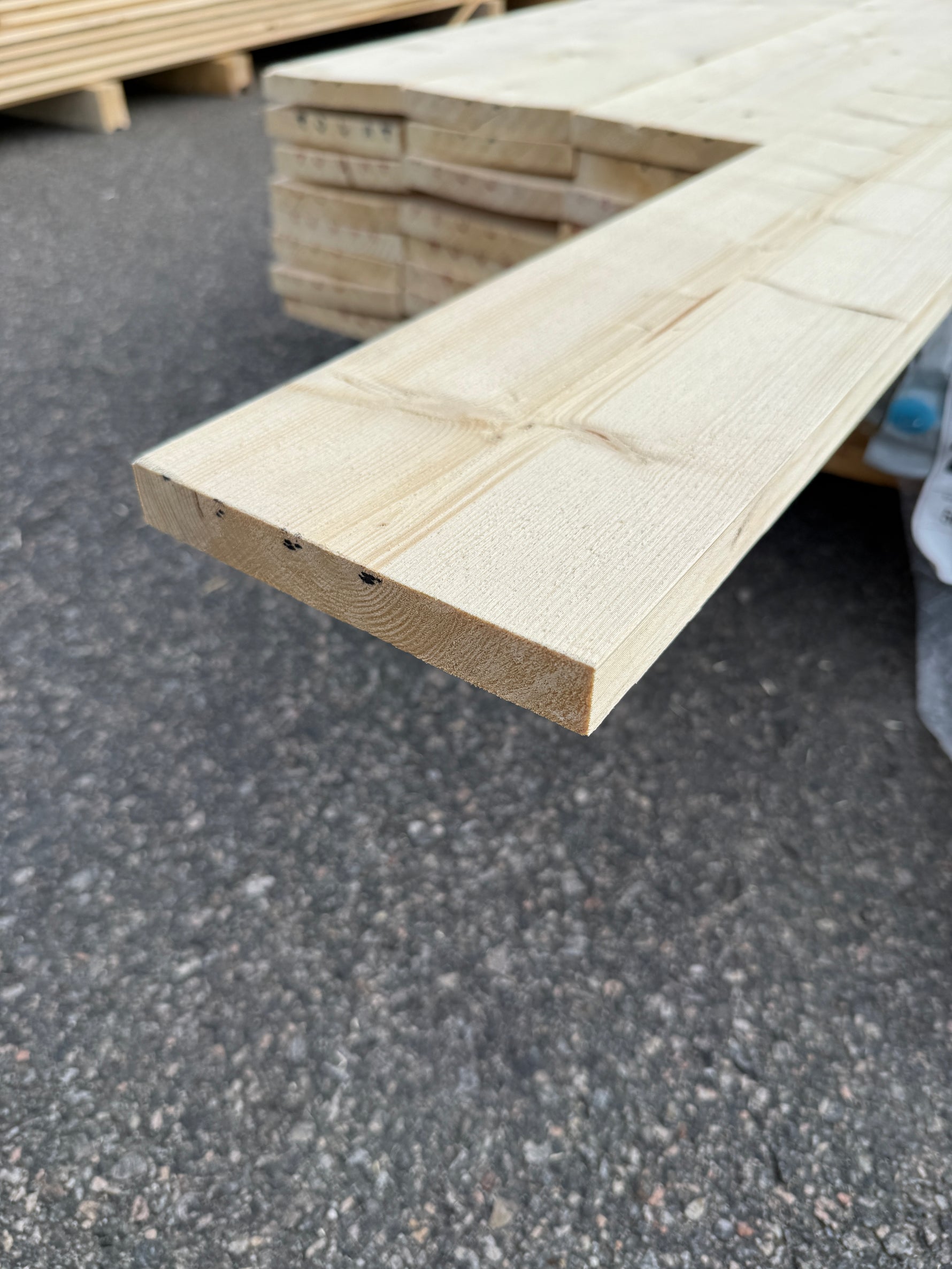 Paket Finsågade Brädor 22x145 mm – 3,60 m (Andra sortering)