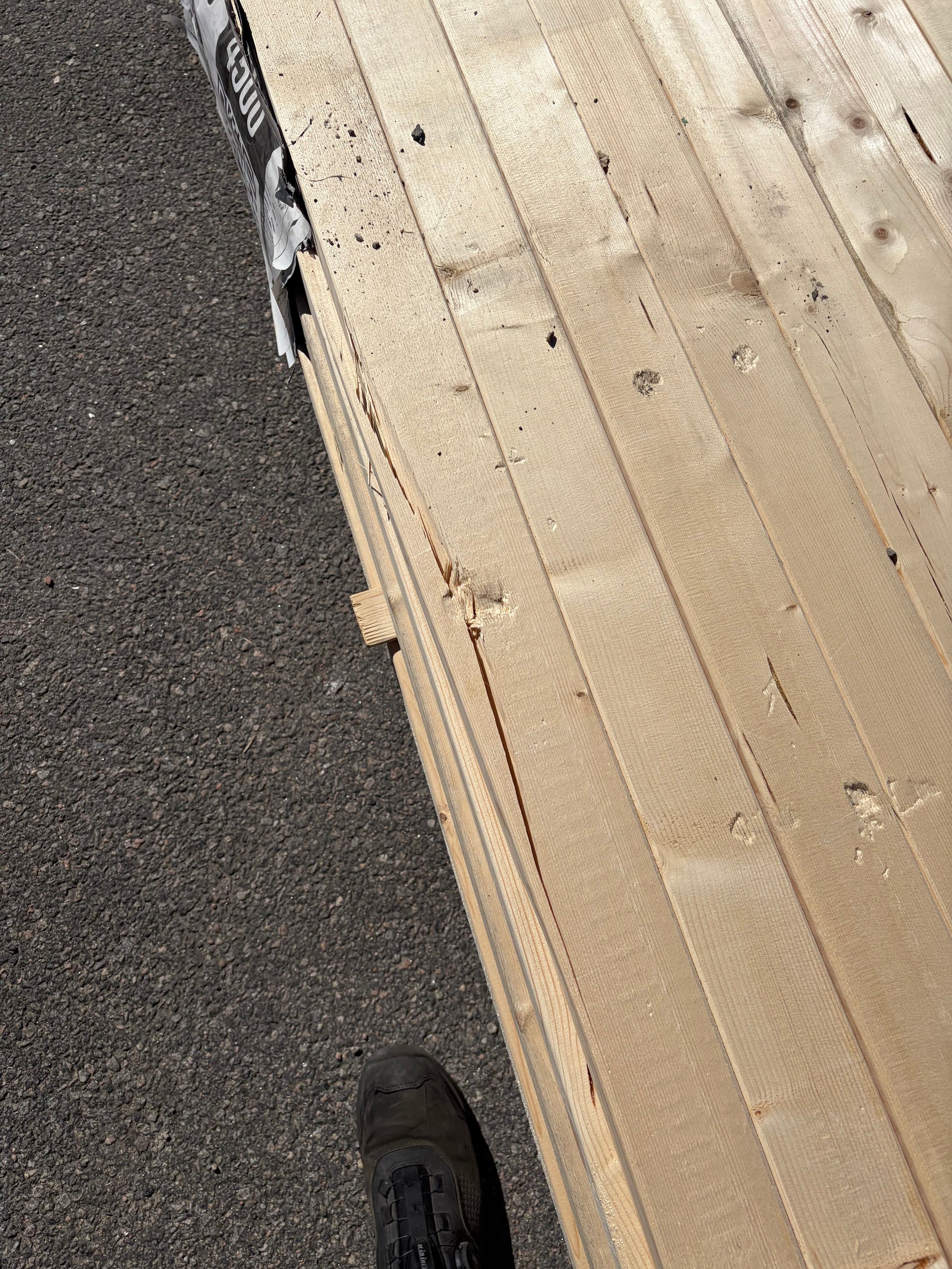 Paket Reglar 45x70mm, 135st 4.5m (väderbitet)