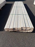 Paket Ytterpanel Dubbelfas 22×145 mm 4,50 m – Vit Grundmålad, 63 st