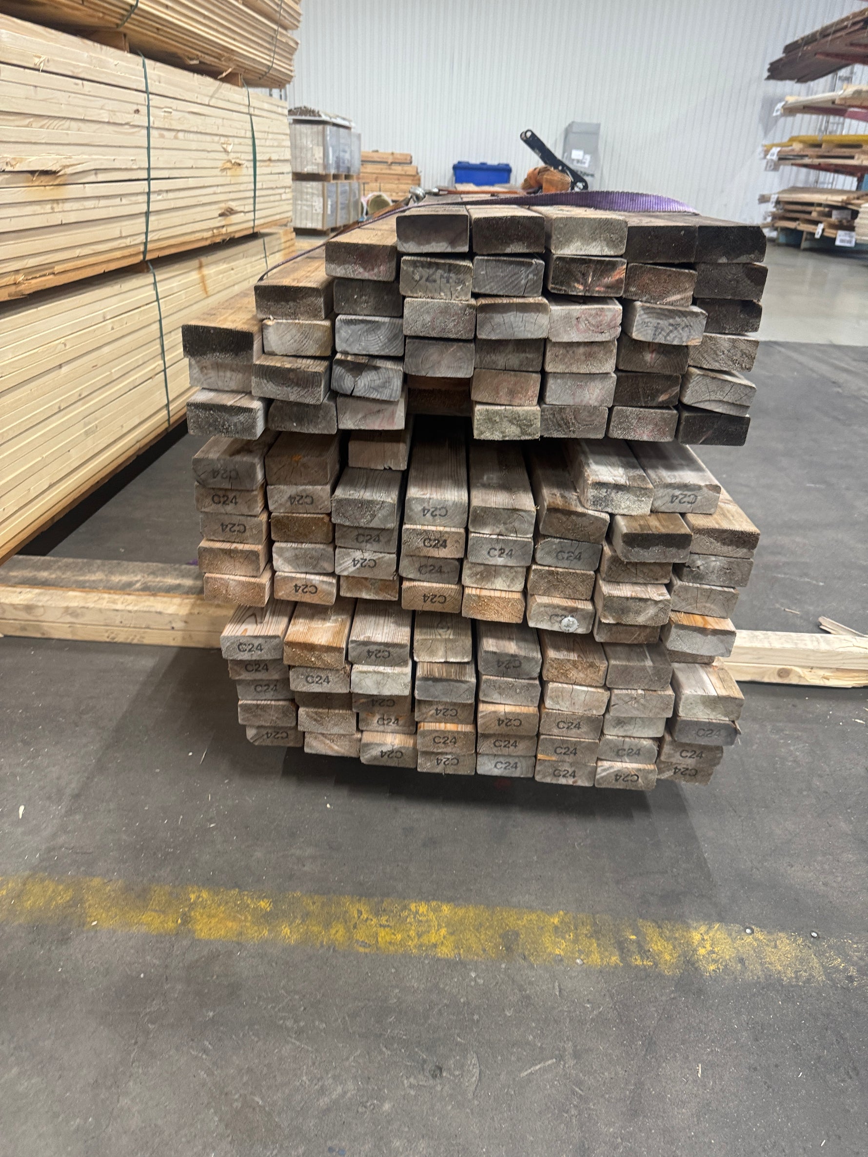 Paket Begagnade Reglar 45x95mm 3,00–3,60m – 118 st