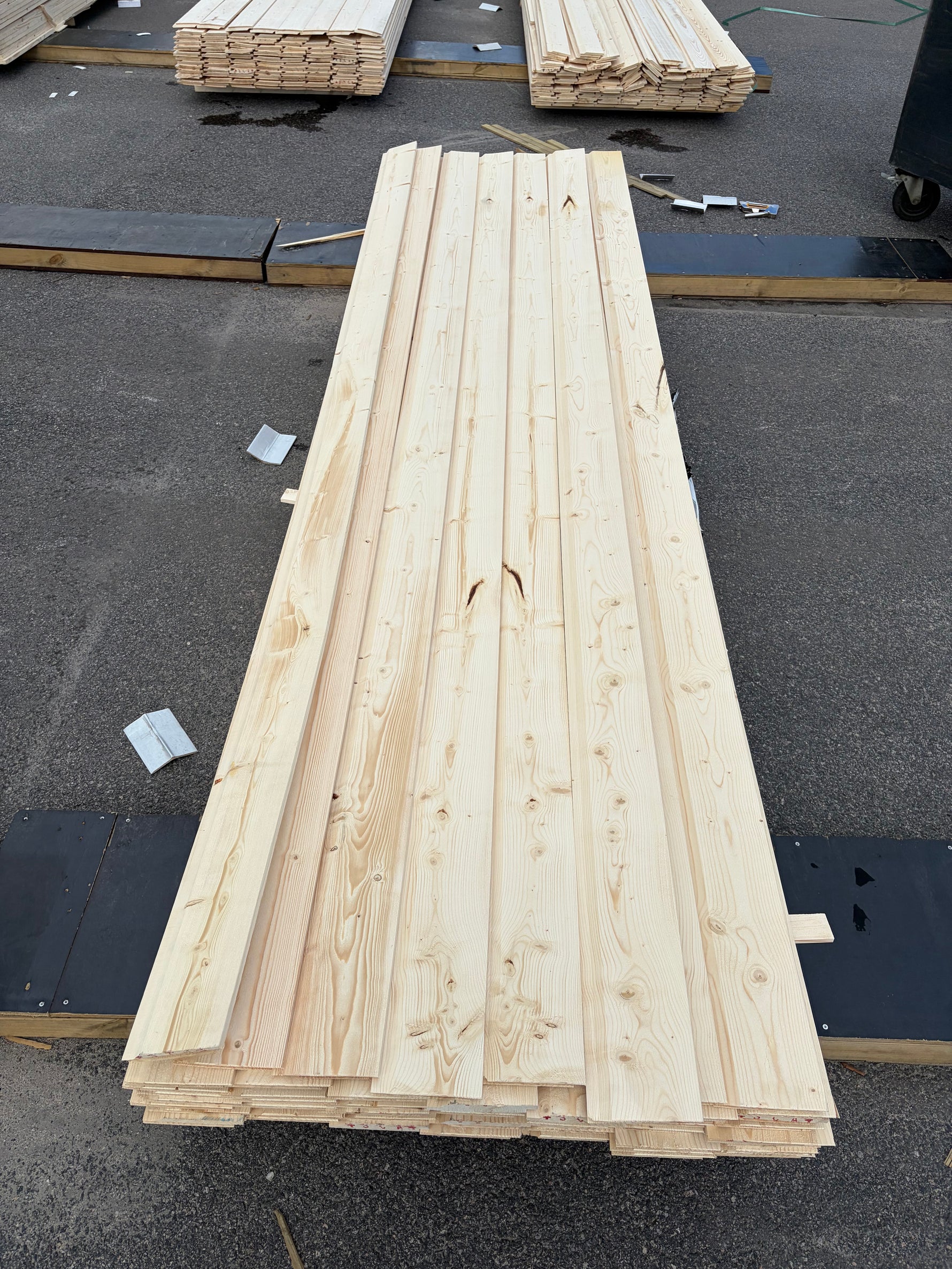 Paket Enkelfas Fals Ändspont 22x145mm, 65st 3,60m (Andra sortering)