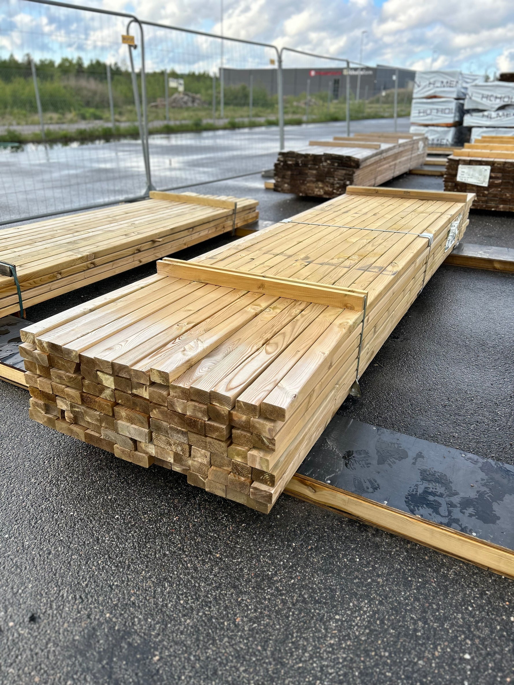 Paket Tryckimpregnerade Reglar 45x70mm, 98st 3.90m (C14)
