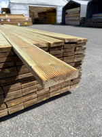 Paket Tryckimpregnerad Rillad Trall 28x120mm, 144st 5.10m- Väderbitet