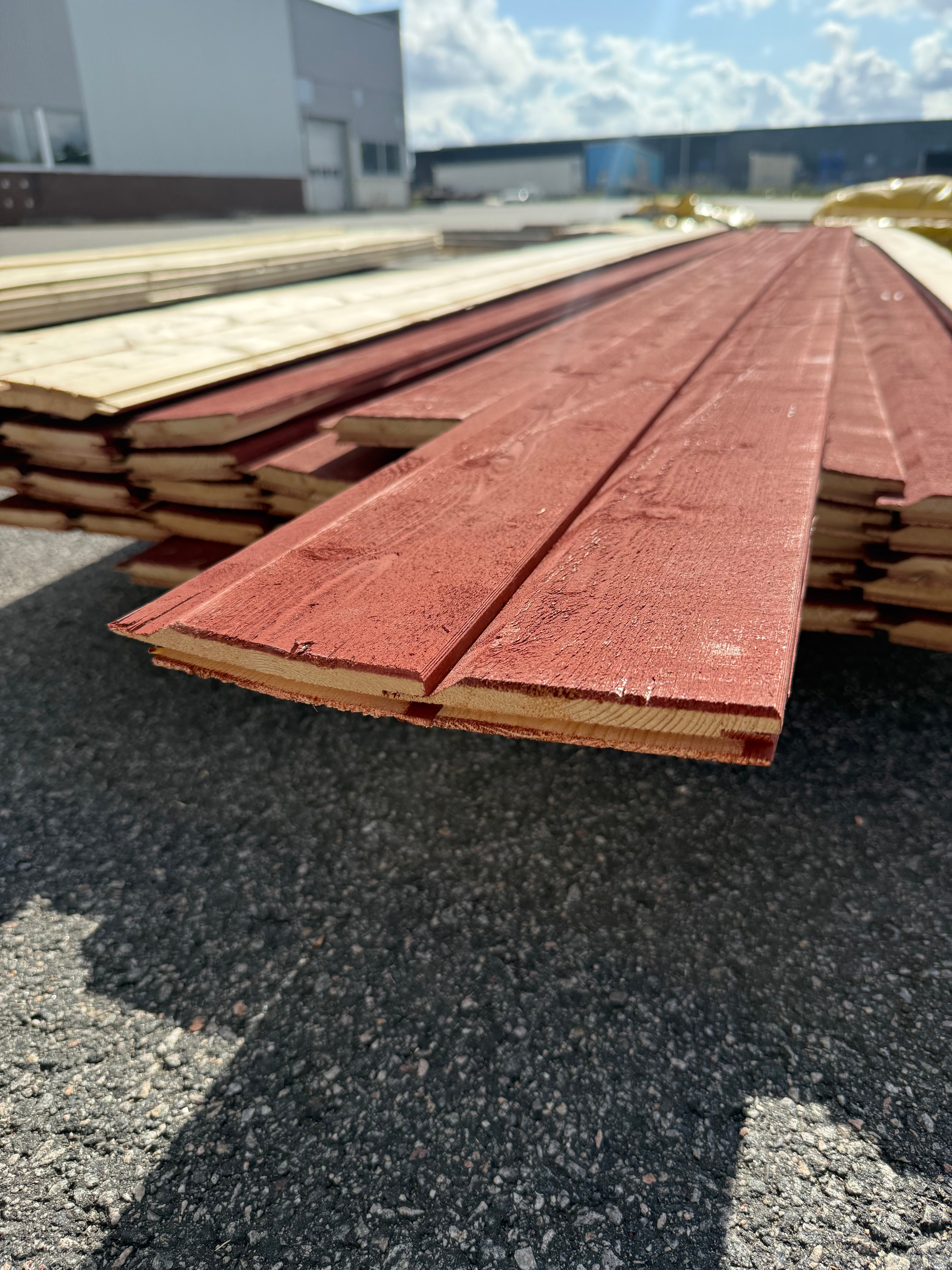 Paket Enkelfas ändspont 22x120 – Gran (49 st, 4,8 m, slamfärg)