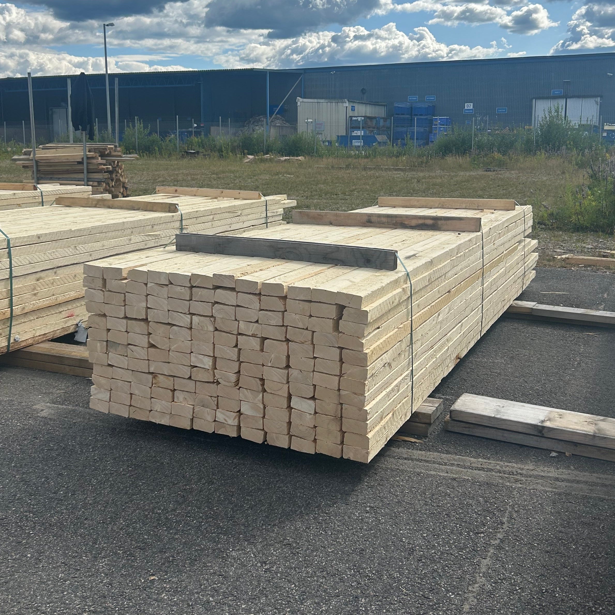 Paket Reglar 45x90mm 2,70-3,90m 144st Ohyvlat