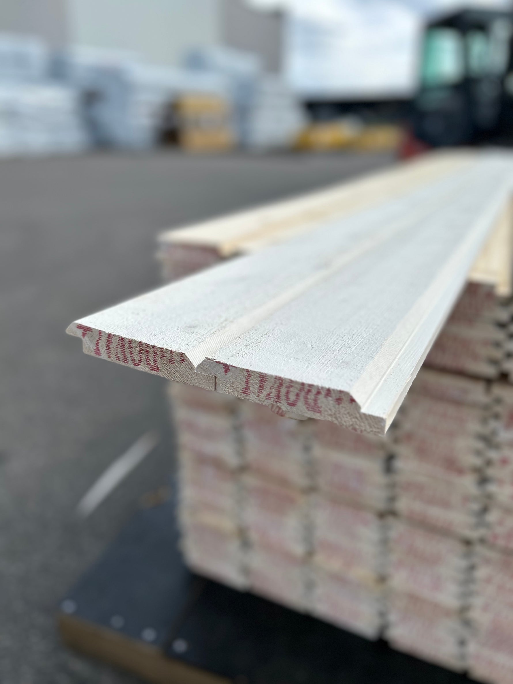 Paket Dubbelfas Halvspont 22x120mm 3,60m 225st Grundmålad