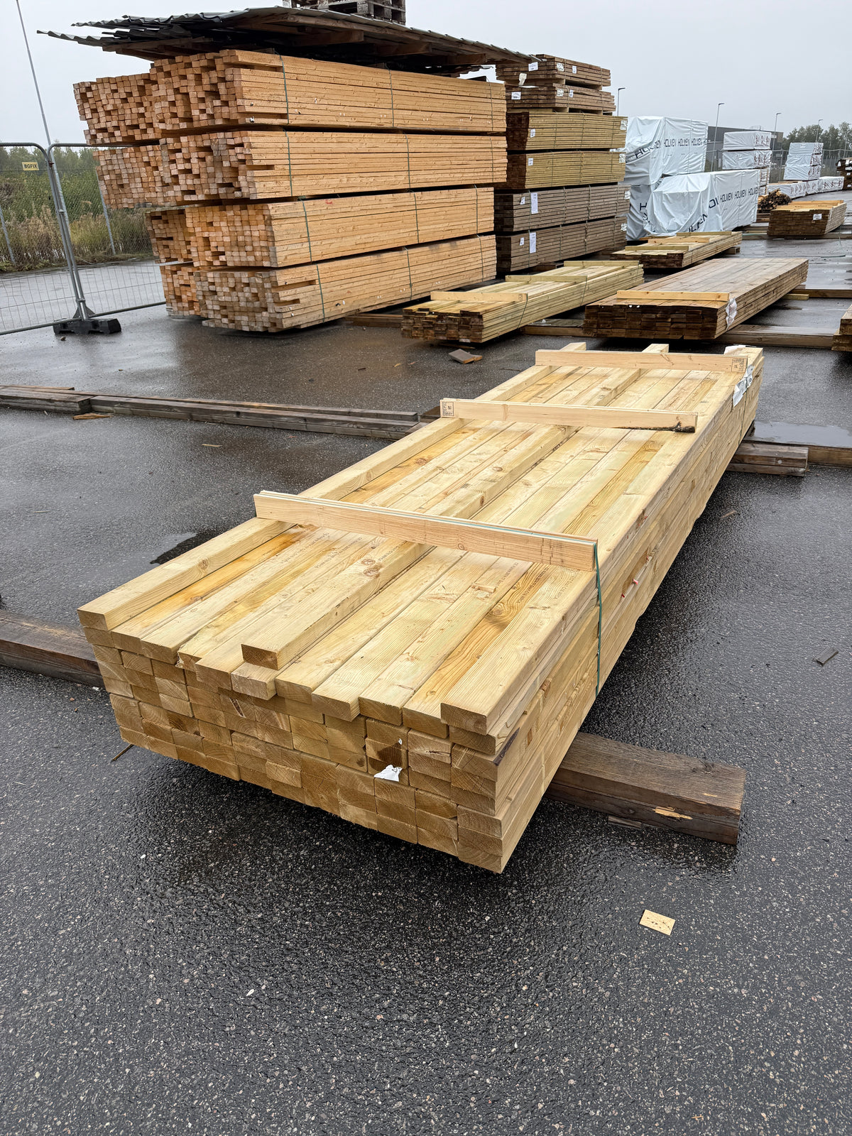 Paket Tryckimpregnerade Reglar 45x95mm 3,60m- 80st