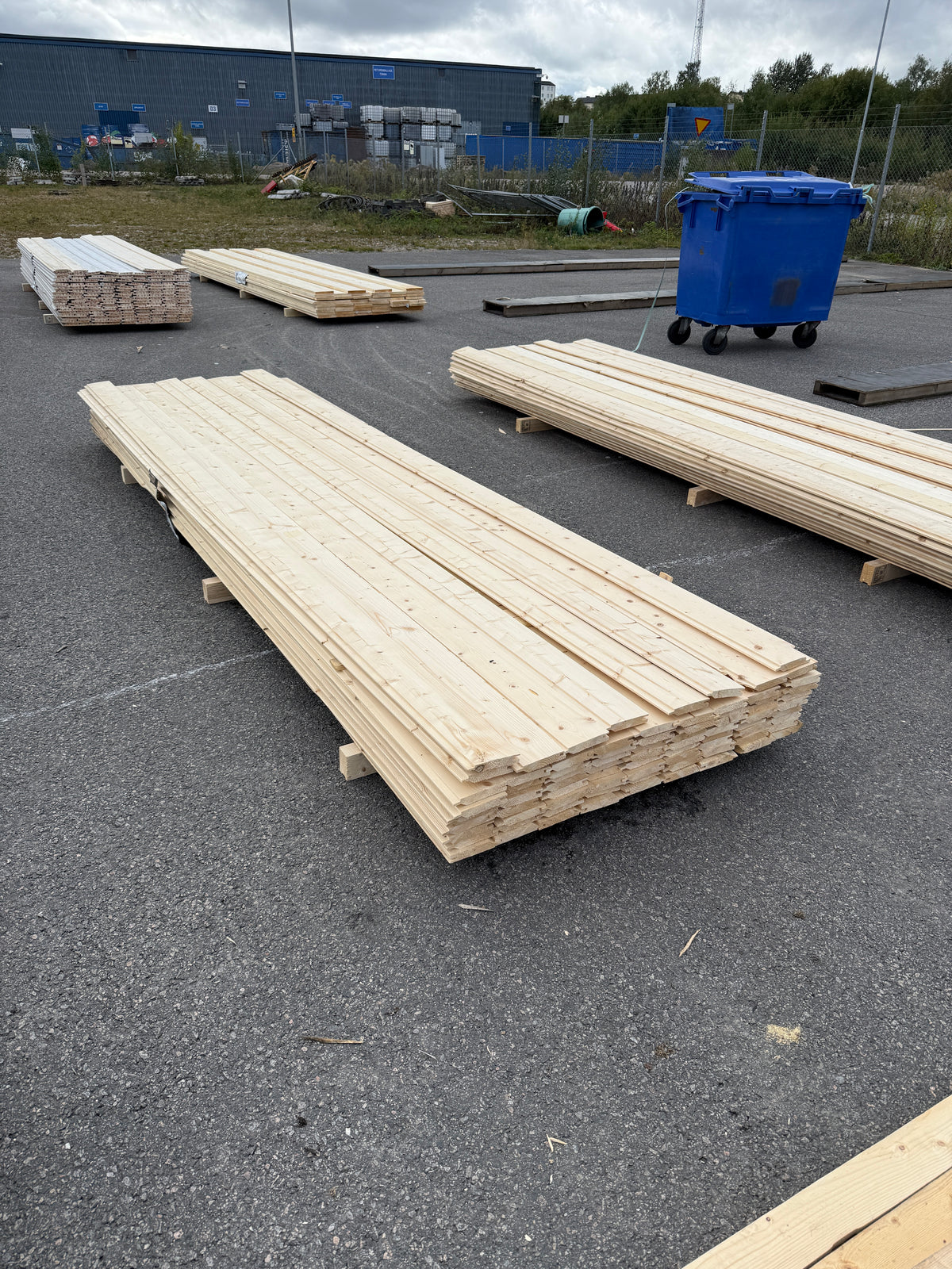 Paket Enkelfasspont 22x120mm, 82st 3,60m- Obehandlad