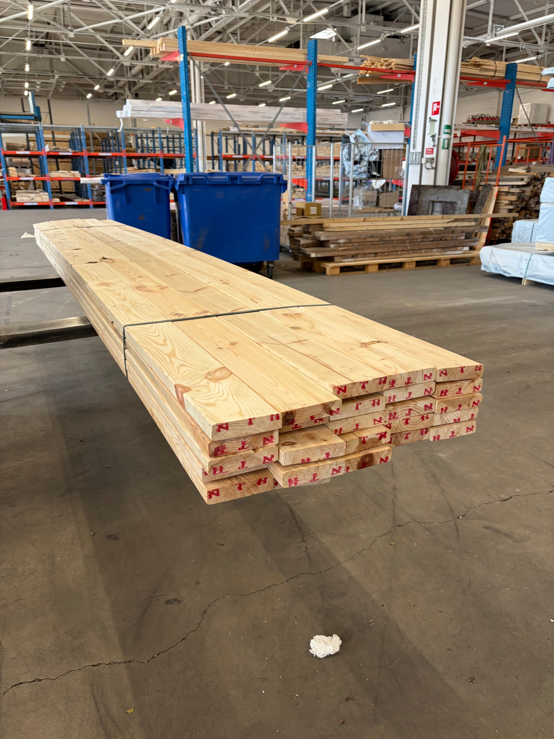 Paket Hyvlade Brädor 28x120mm, 25st 4,2m