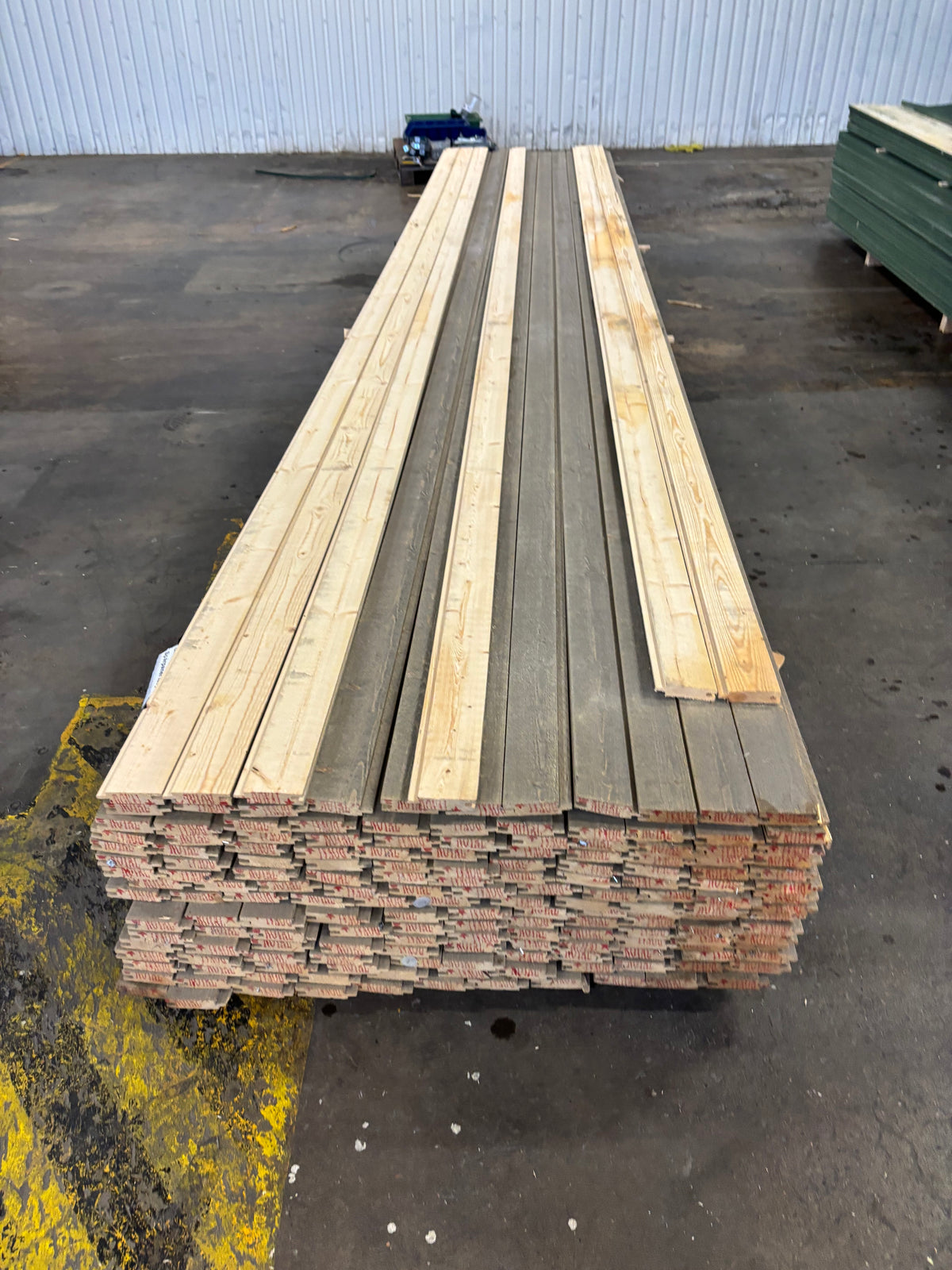 Paket Spårpanel Lasyr 22×95 mm 5,40 m – 168 st