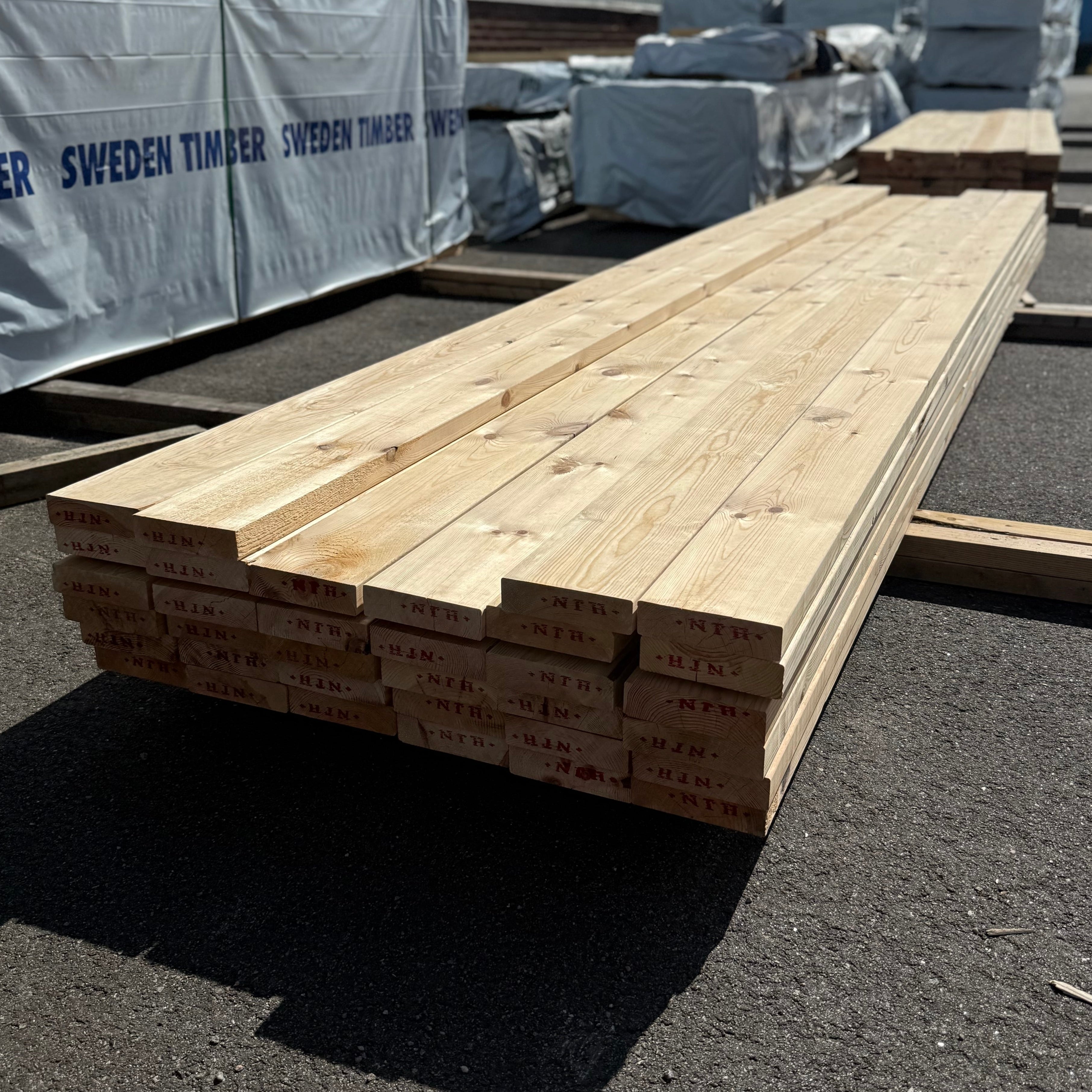 Paket Reglar 45x170mm 34st 5.10m Furu