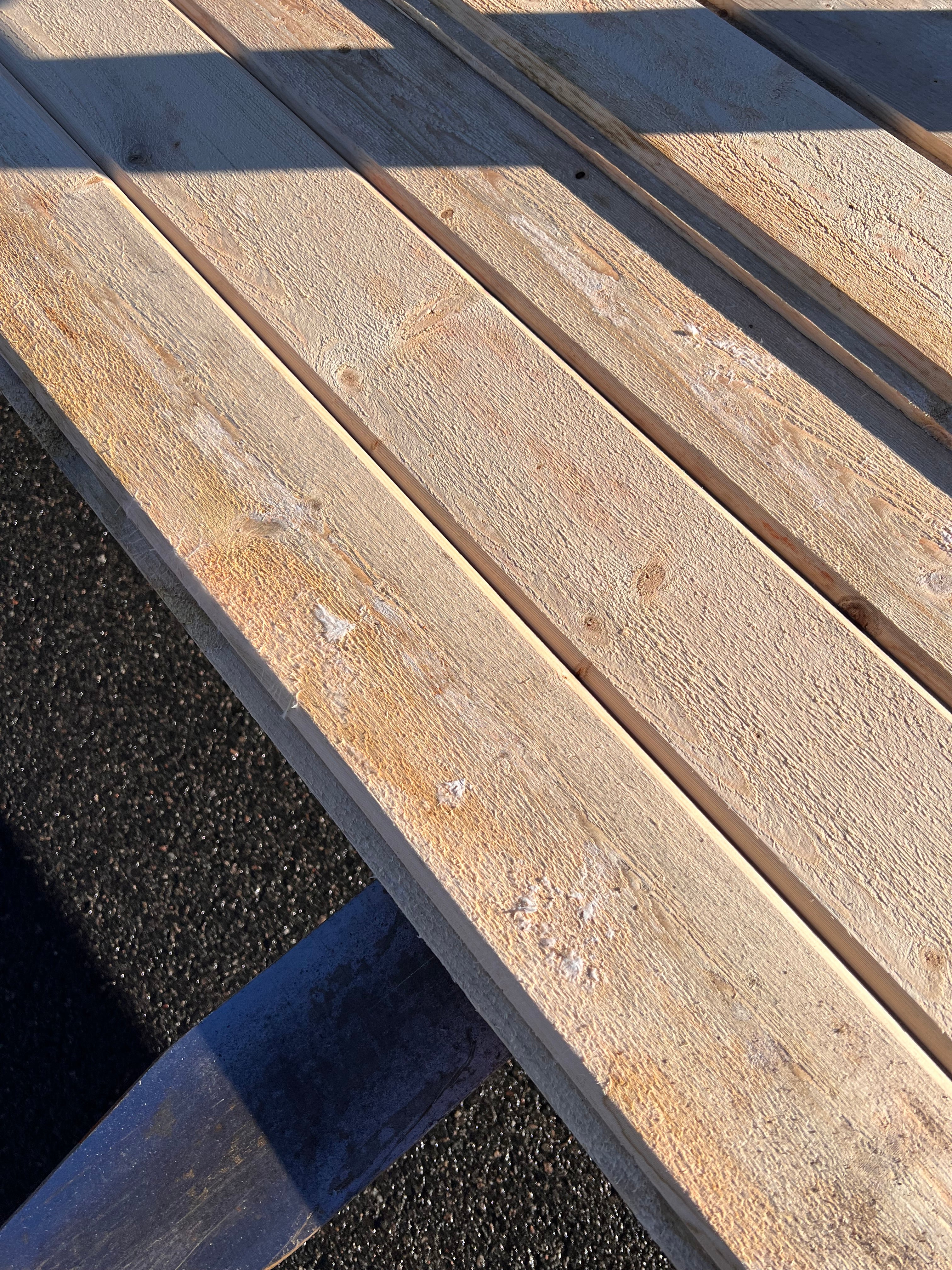 Paket dubbelfas halvspont 22x145mm, 21st 4,20m (Fuktskadat)