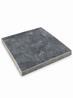 Pall GeoCeramica Marmorsten Svart 600×600×40 mm – 28 st, 10,08 m²
