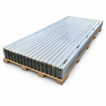 Plasttak GOP Suntuf klar- 0,8mm Trapetsprofil