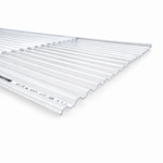 Plasttak GOP Suntuf klar- 0,8mm Trapetsprofil