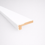 Klackfoder Vitmålad 21x56mm- 4,4m - Spirec