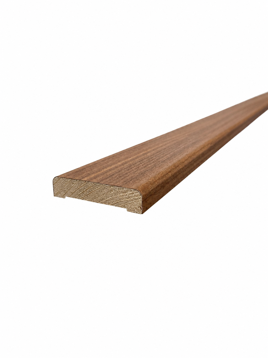 Foder 12x56mm 2.20m Valnöt Faner- Säljs per bunt (10st)