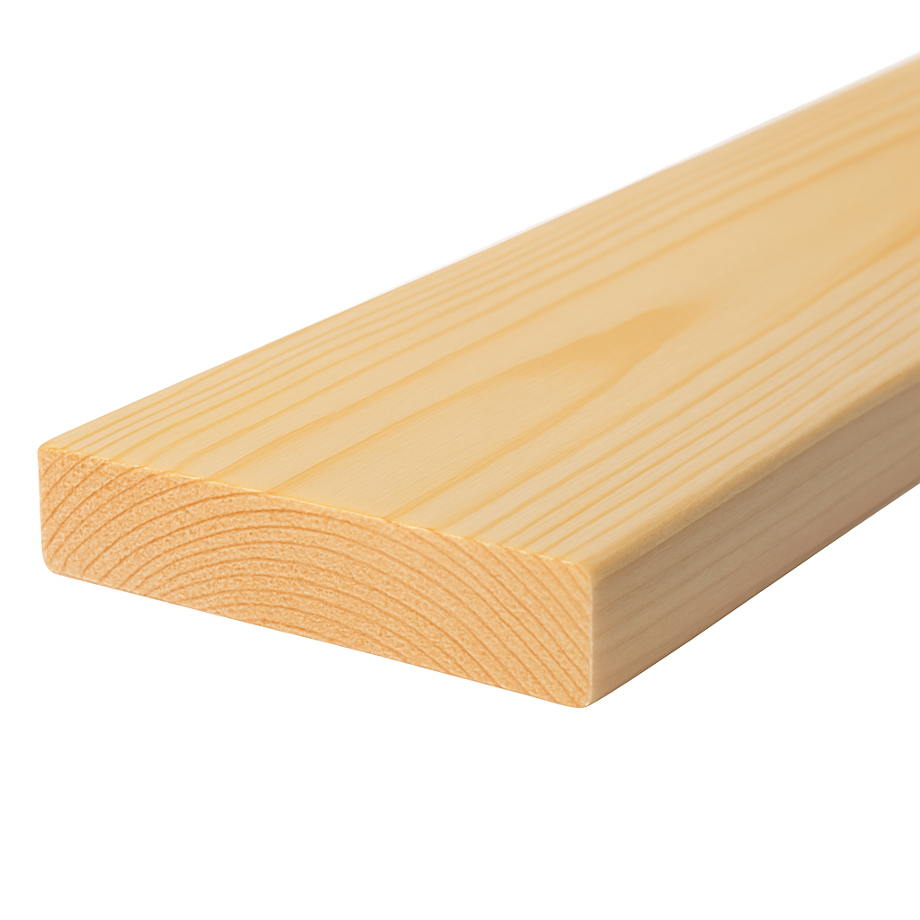 Hyvlad 28x120mm – Obehandlad Furu (Andrasortering)