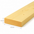 Regel 45x170mm – Obehandlad Gran (C24)