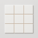 Kakel Plattor-  Vit Matt, 10x10 - Spirec