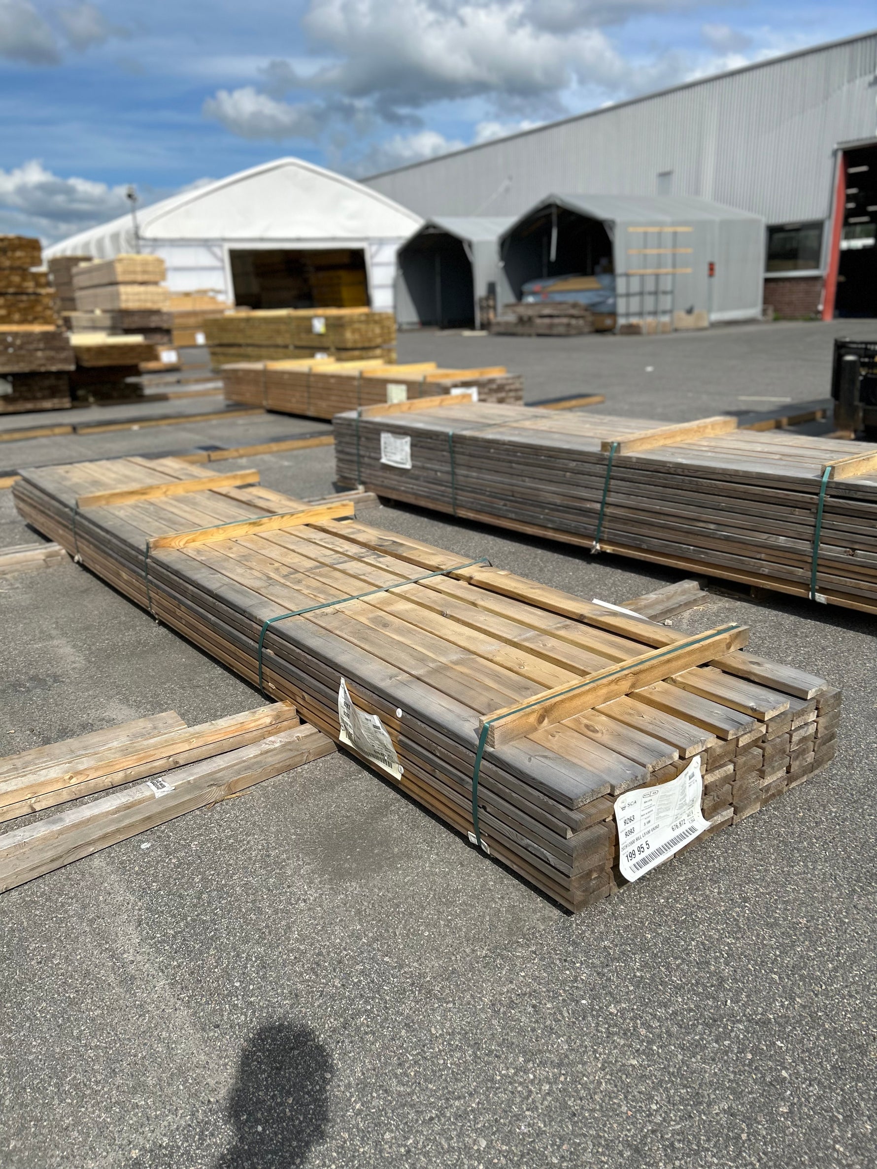 Paket Tryckimpregnerad Rillad Trall 28x120mm 5,10m 78st