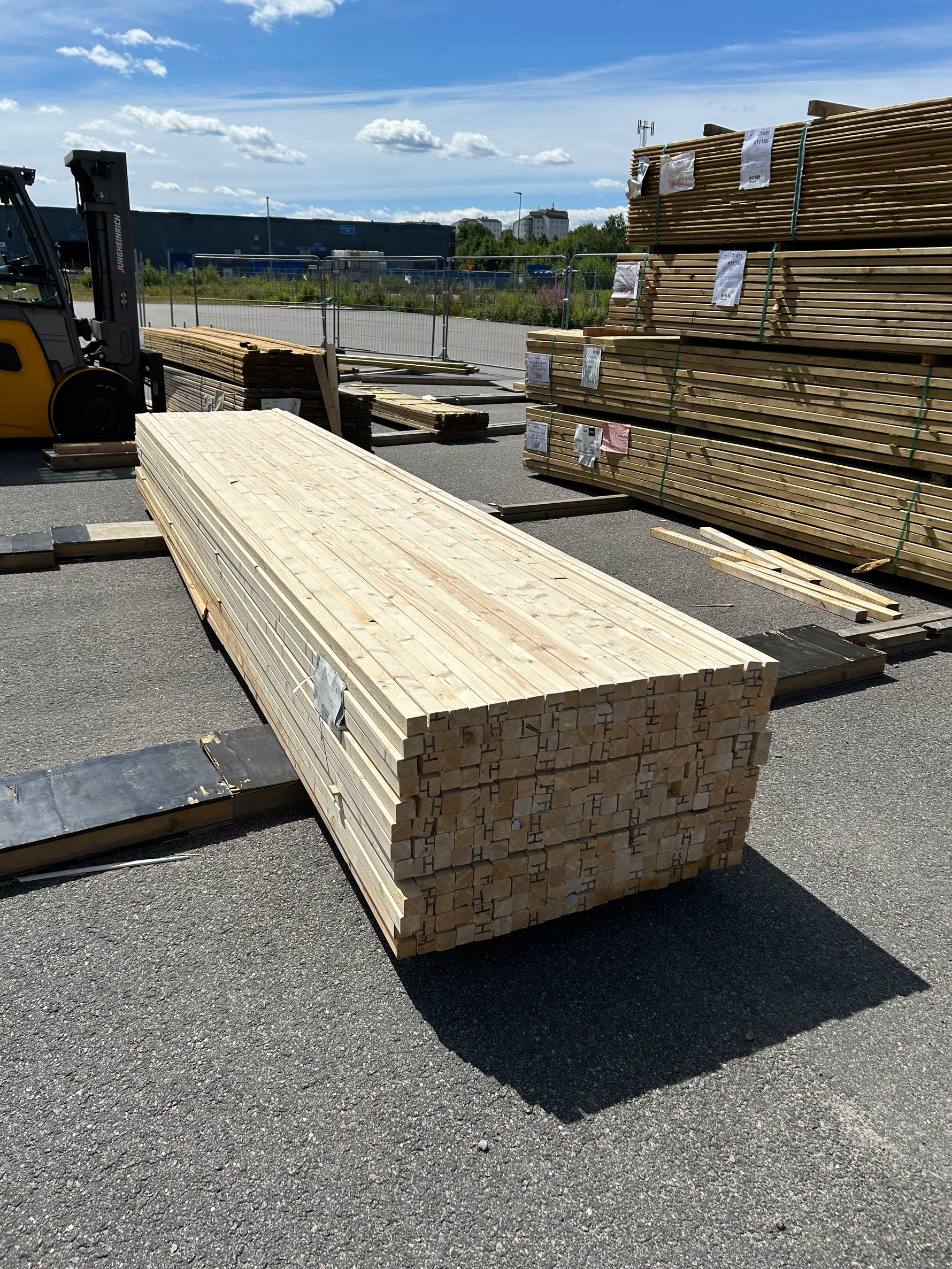 Paket Reglar 45x45 mm – 252 st (4,80–5,10 m, Gran)